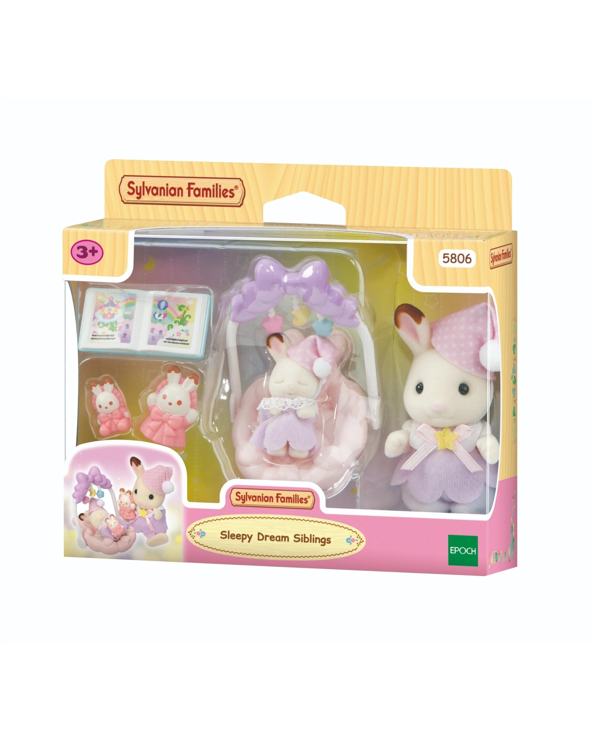1 Sylvanian Families Sleepy Dream Siblings, 1 of 6