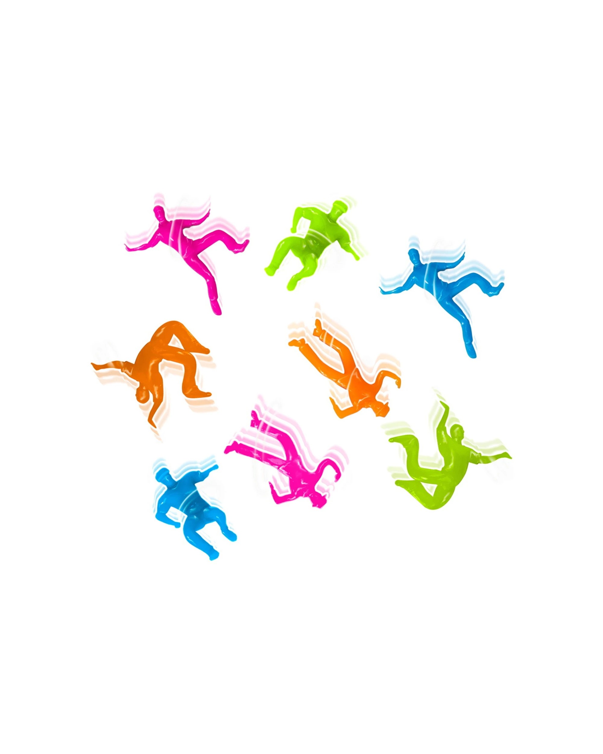 3 Schylling 4PK Wally Crawly Breakdancers Stretchy Squishy Crawling Figures - Multi, 3 of 3