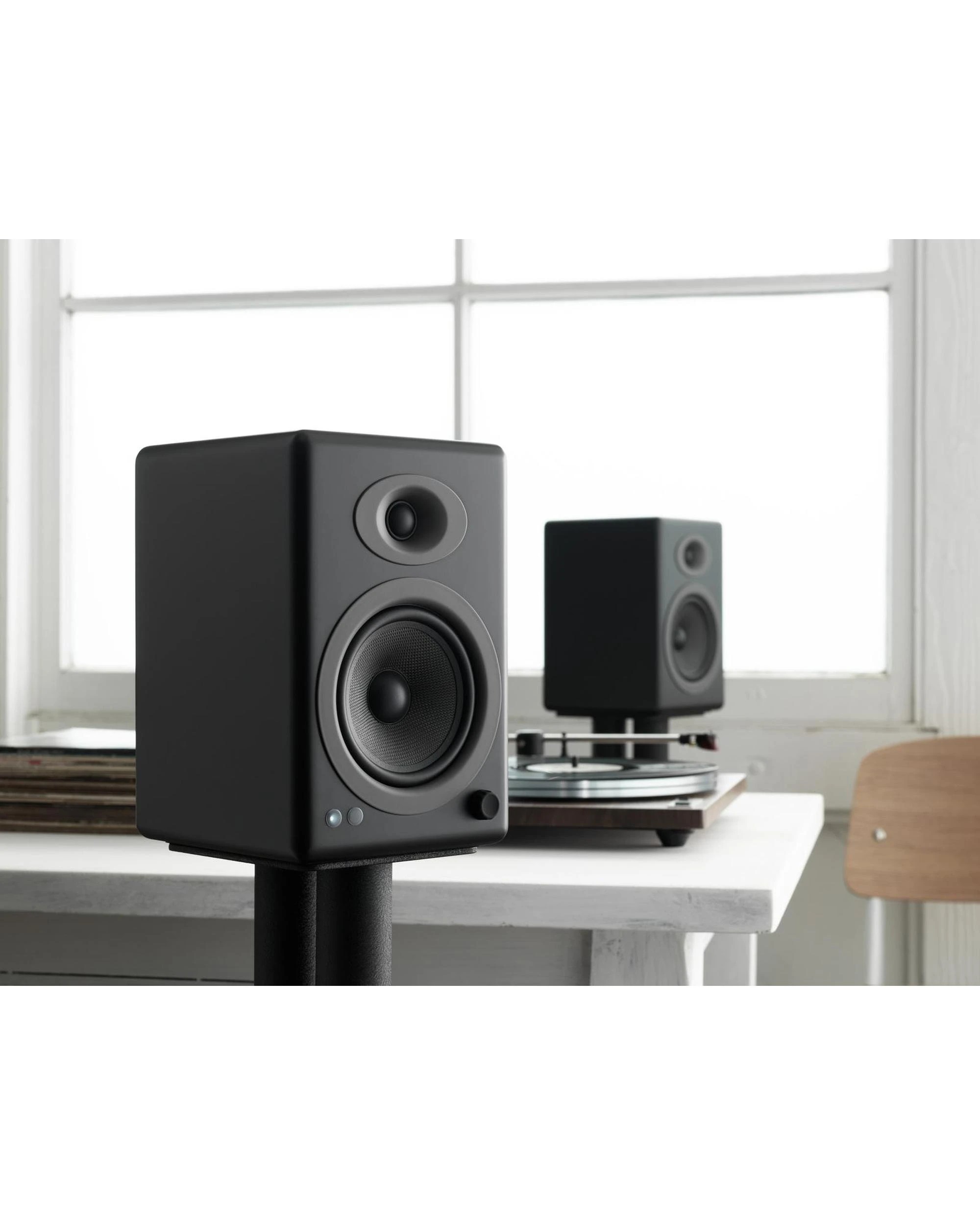 3 Audioengine A5 Bluetooth Desktop Speakers Bookshelf Stereo Home Music System, 3 of 3