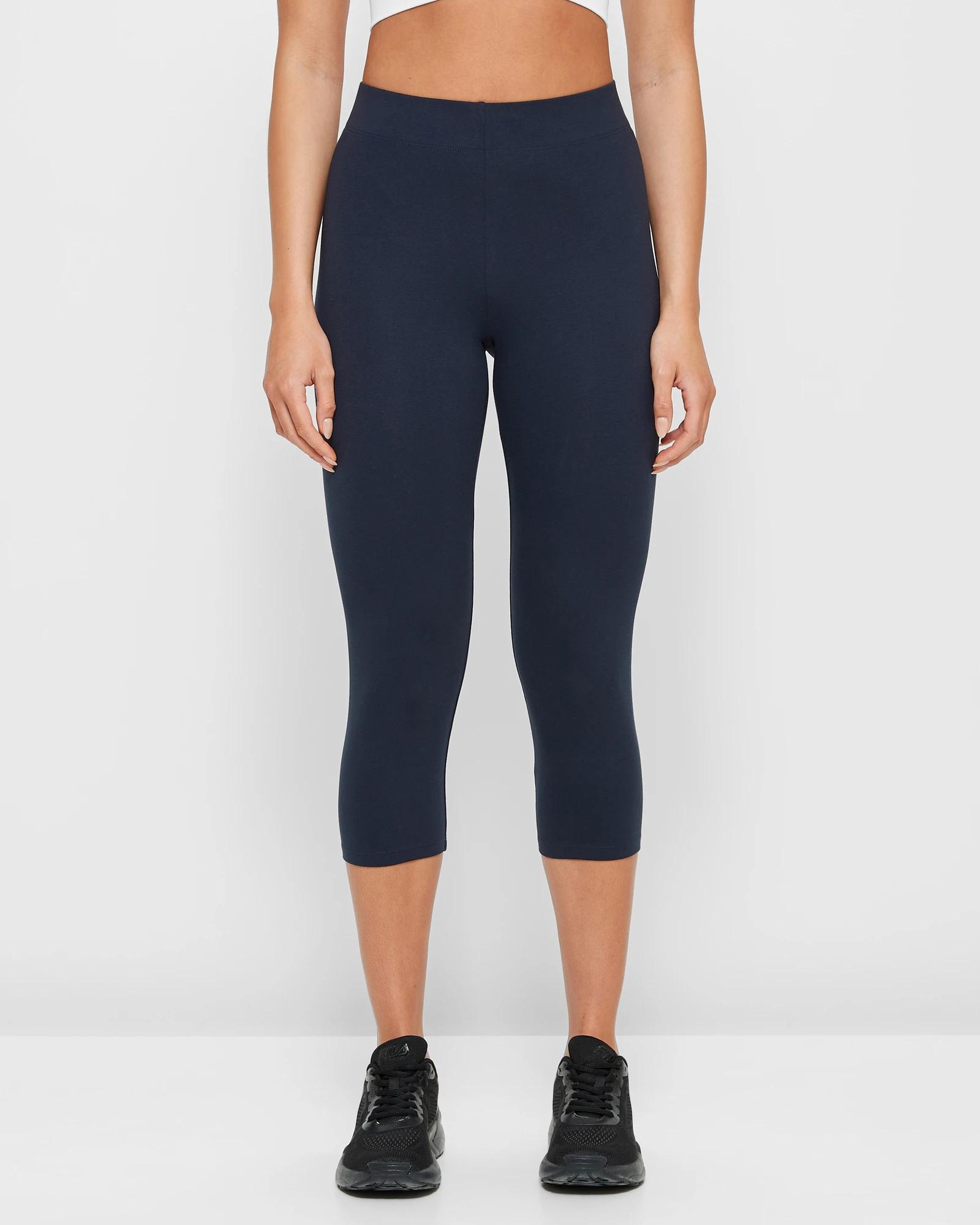 2 Target Active 3/4 Length Leggings NAVY BLUE, 2 of 5