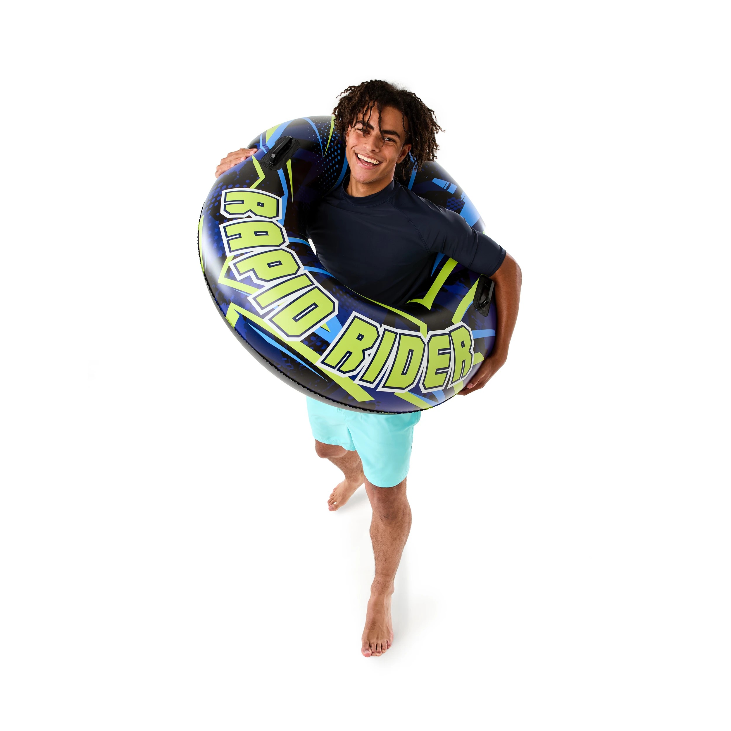 1 Inflatable Rapid Rider Swim Ring, 1 of 10