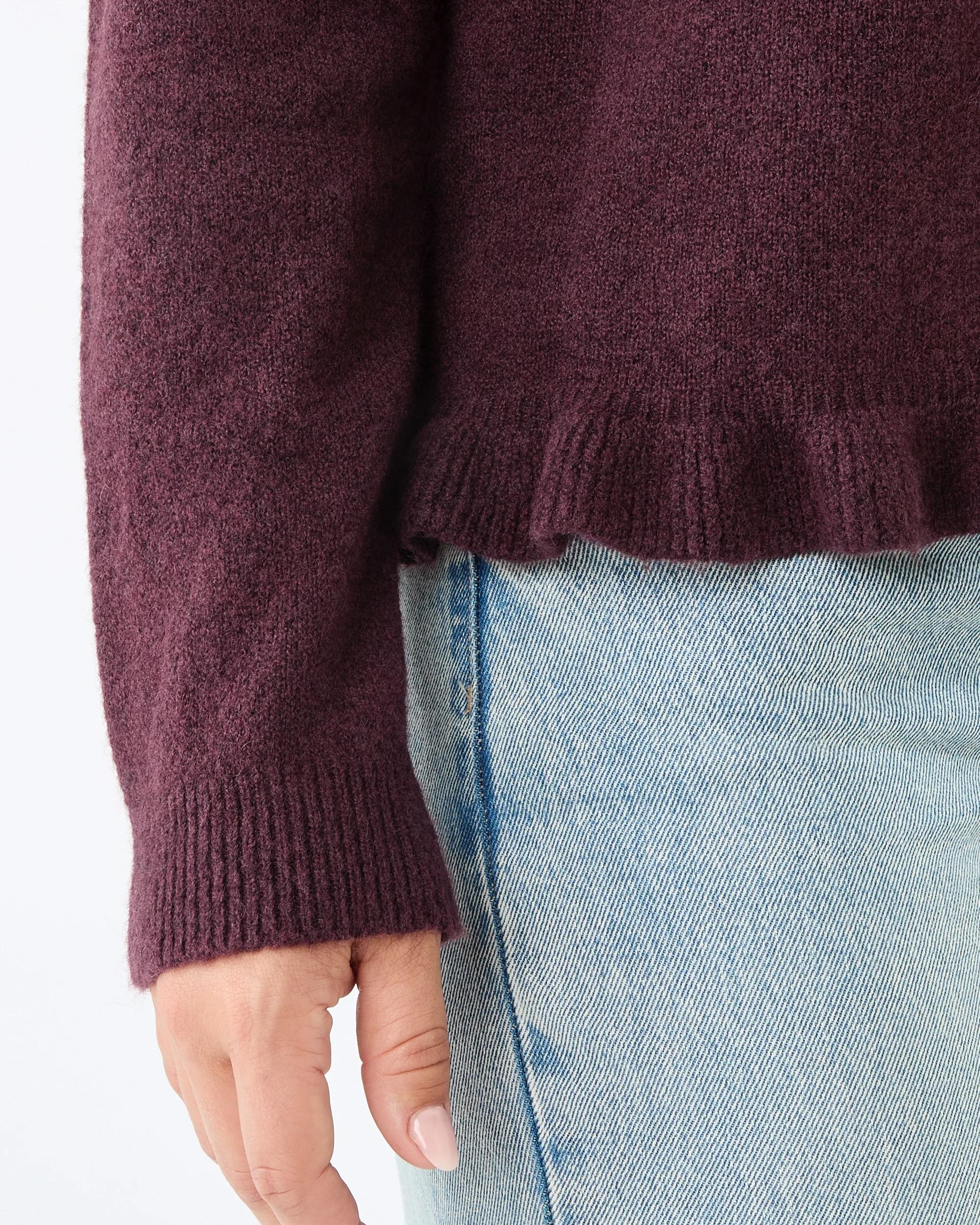 6 Frill Hem Cardigan Fudge, 6 of 7