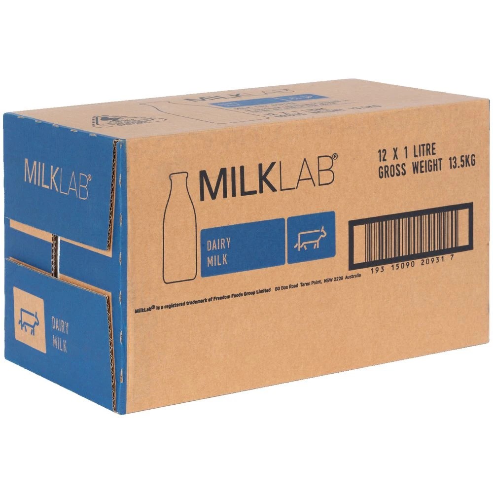 2 MILKLAB Dairy Milk 1L 12 Pack, 2 of 3