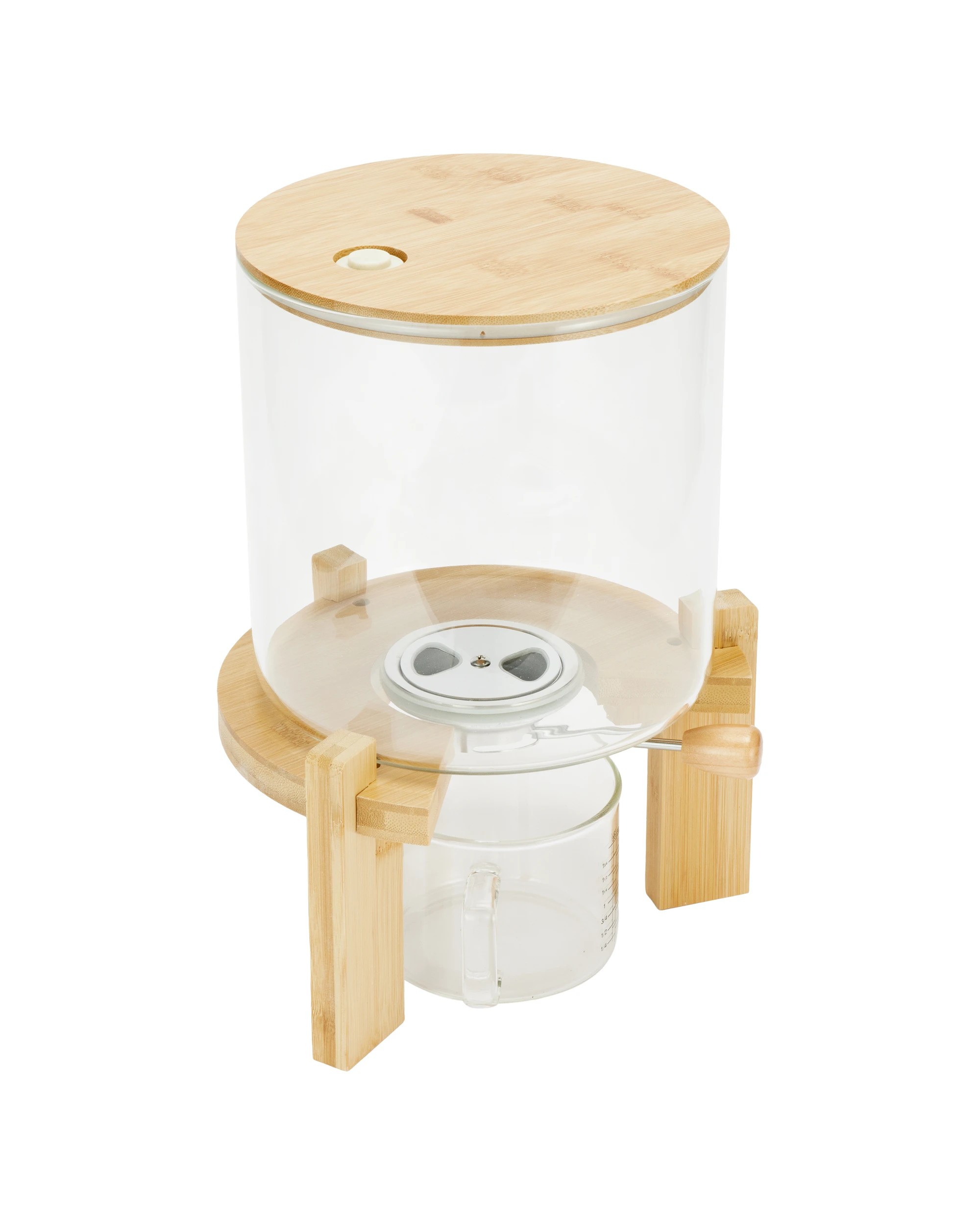 2 Glass Grain Dispenser, 2 of 6