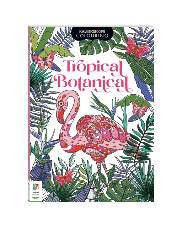 Kaleidoscope Colouring: Tropical Botanical - Book