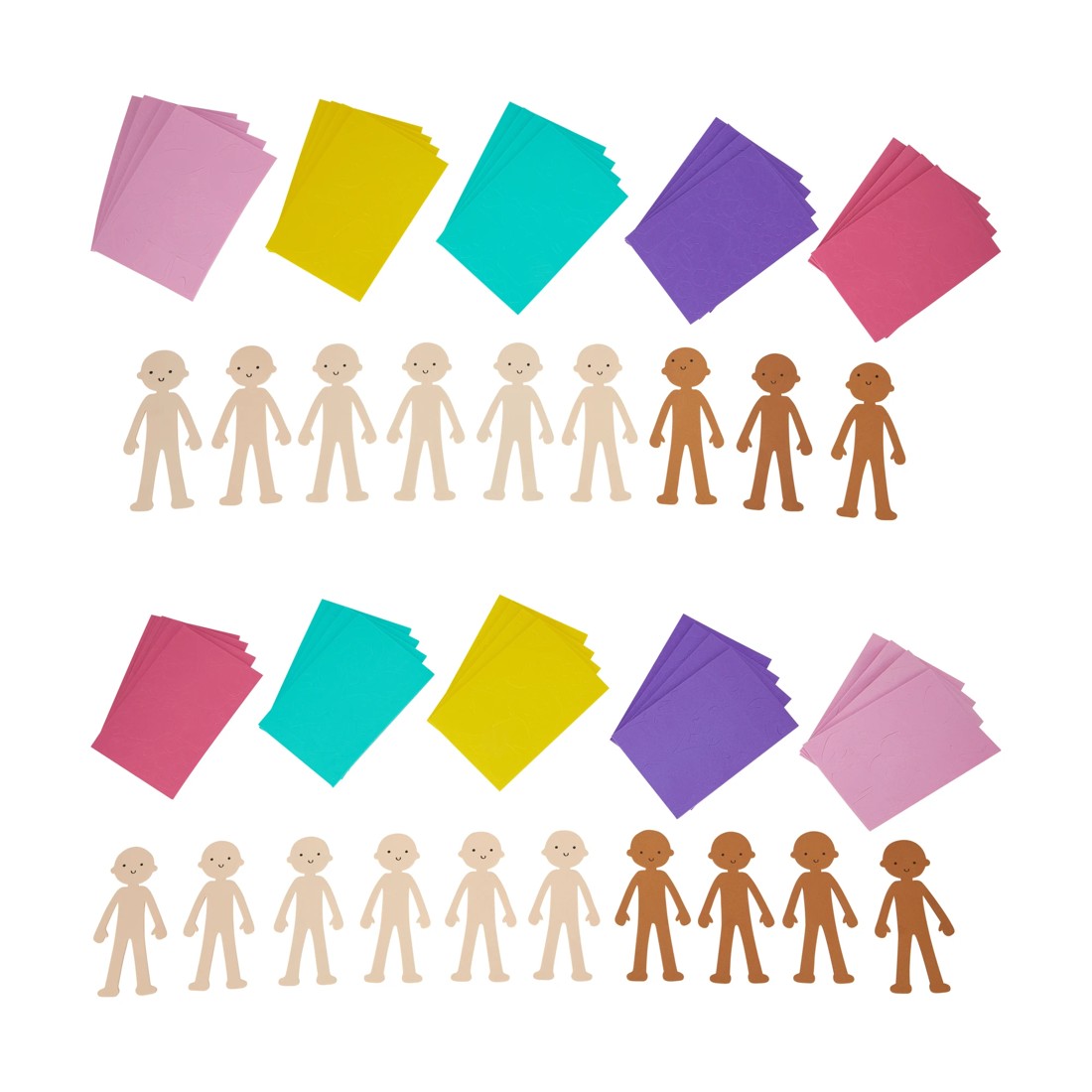 2 Make Your Own Foam Dolls/Fairies - Assorted, 2 of 9