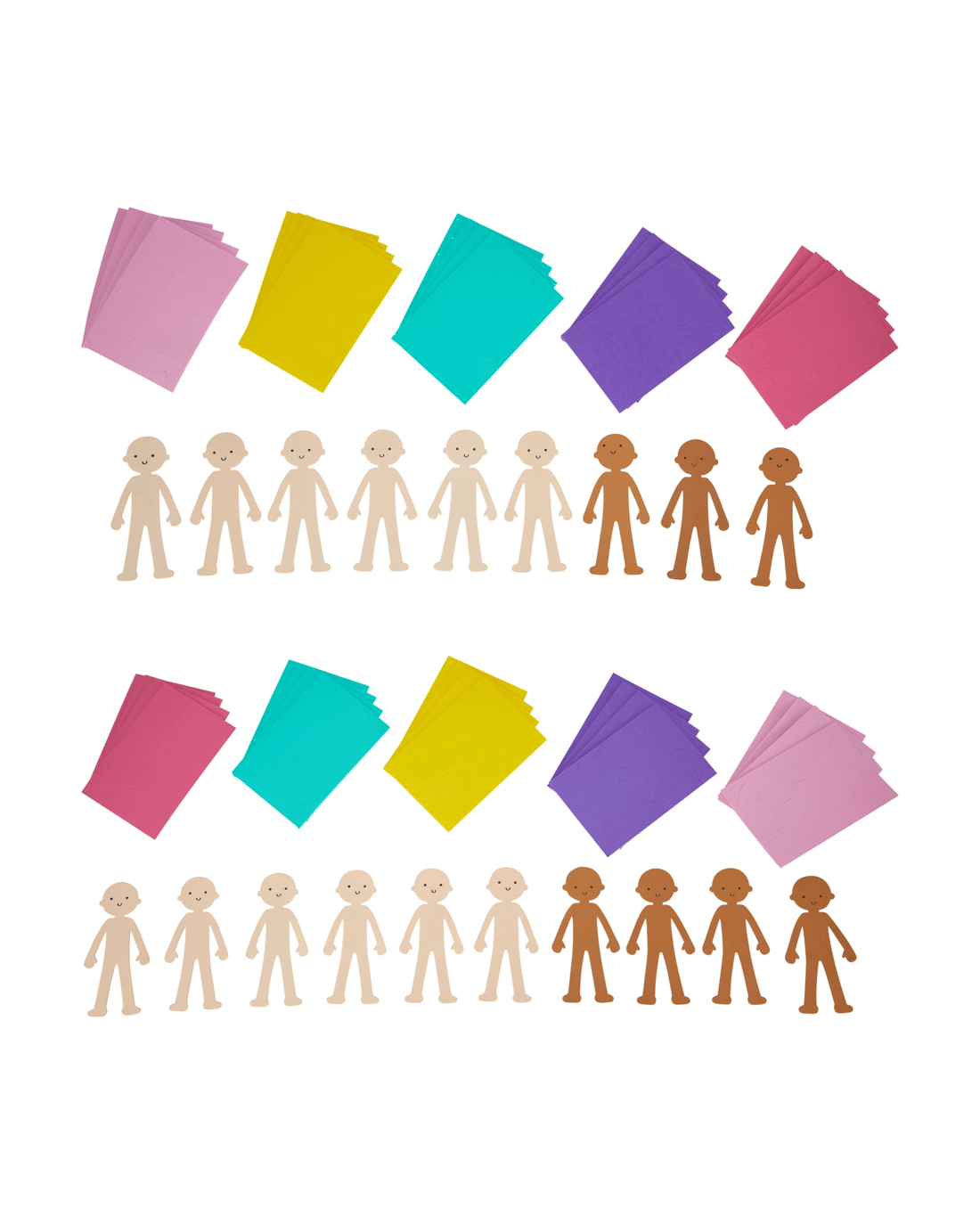 2 Make Your Own Foam Dolls/Fairies - Assorted, 2 of 9