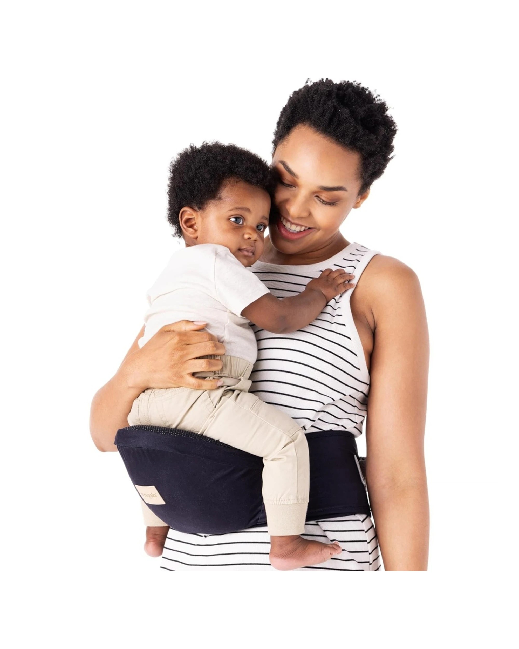 2 Regalo Baby Hip Seat Support Ergonomic Carrier Navy - Blue, 2 of 4