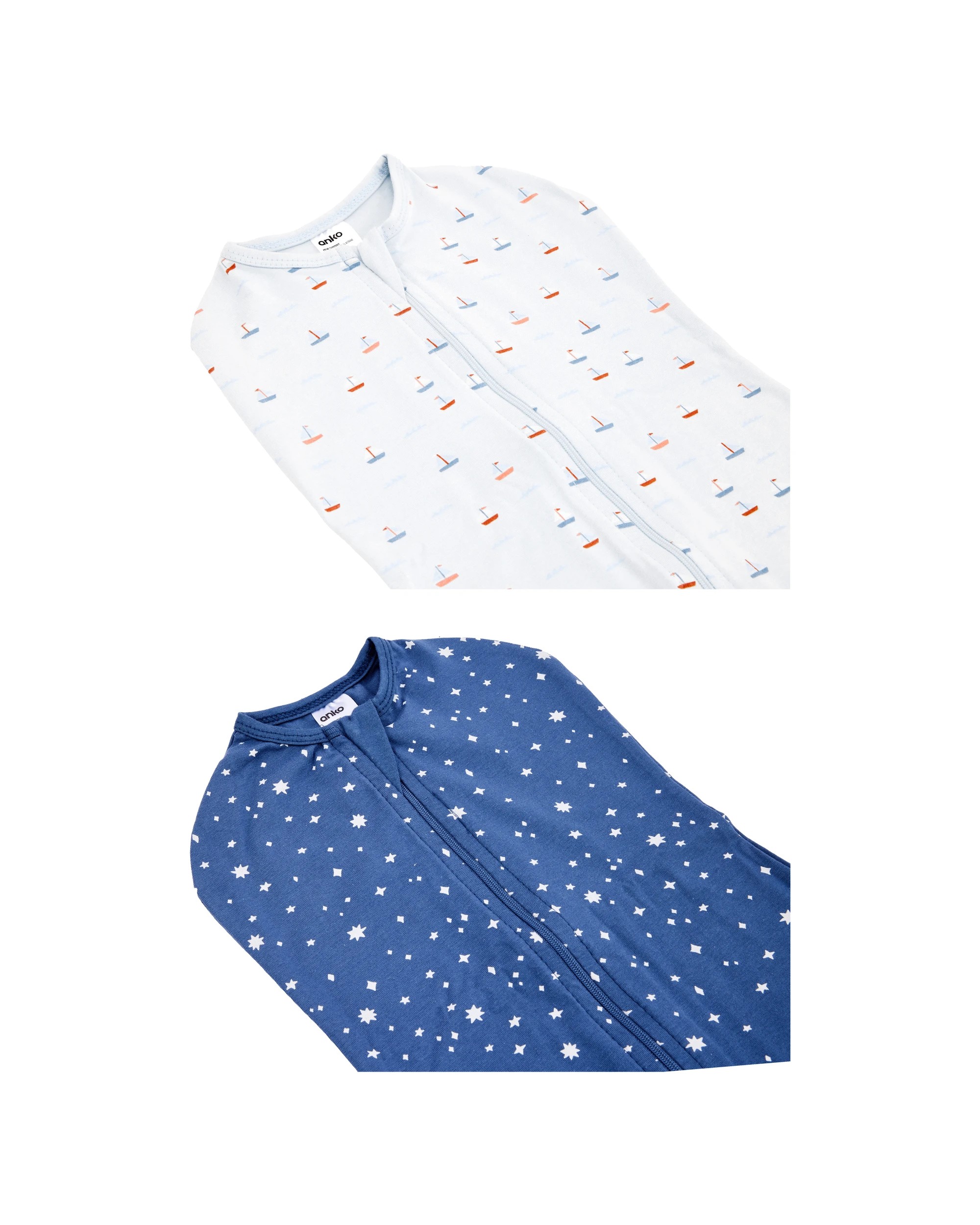 3 2 Pack Organic Cotton Swaddle Pouches, 3 of 5