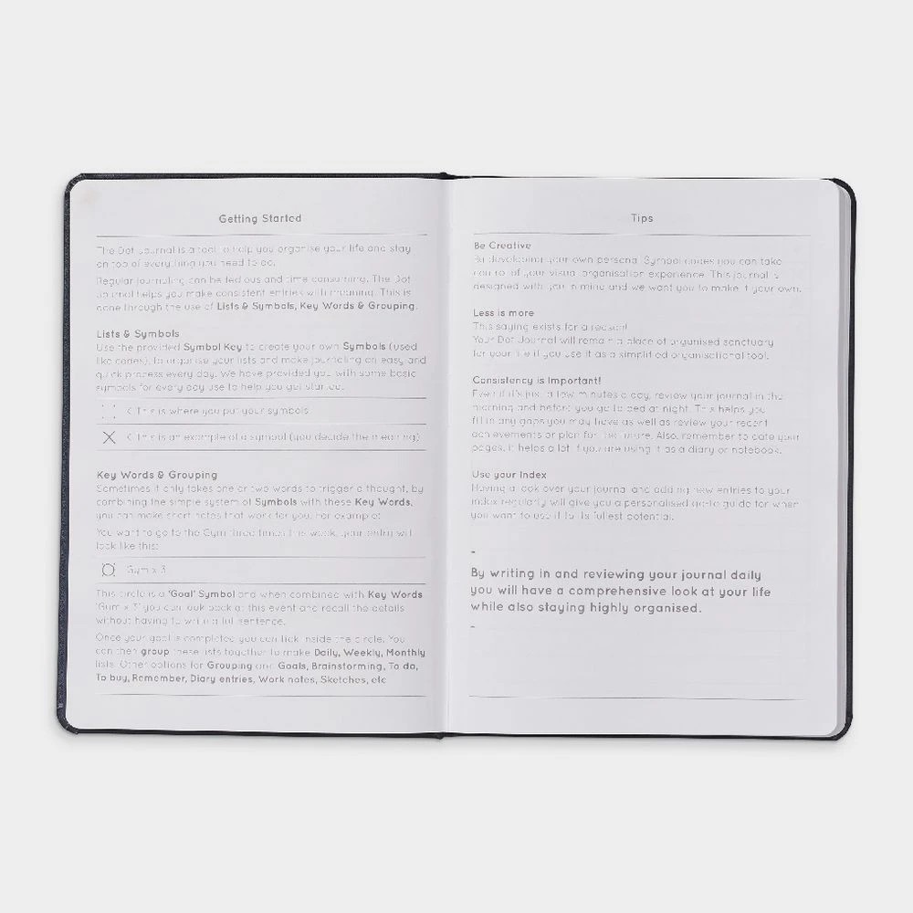 3 Otto A5 Bullet Journal 240 Page Navy Blue, 3 of 5