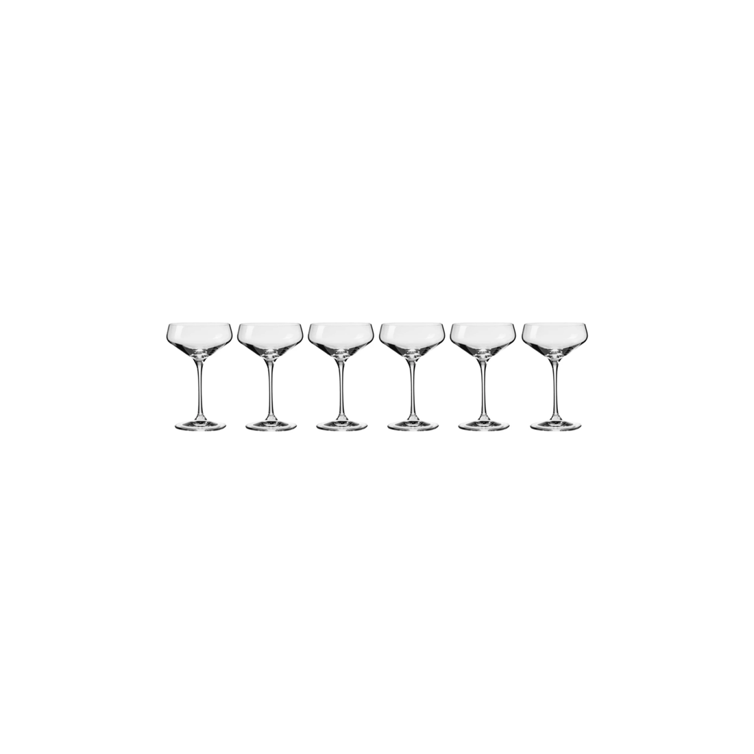 1 Krosno Avant-garde 6pc Stemmed Cocktail Glass Set 290ml Bar Glassware Home Bar
 - Plain, 1 of 3