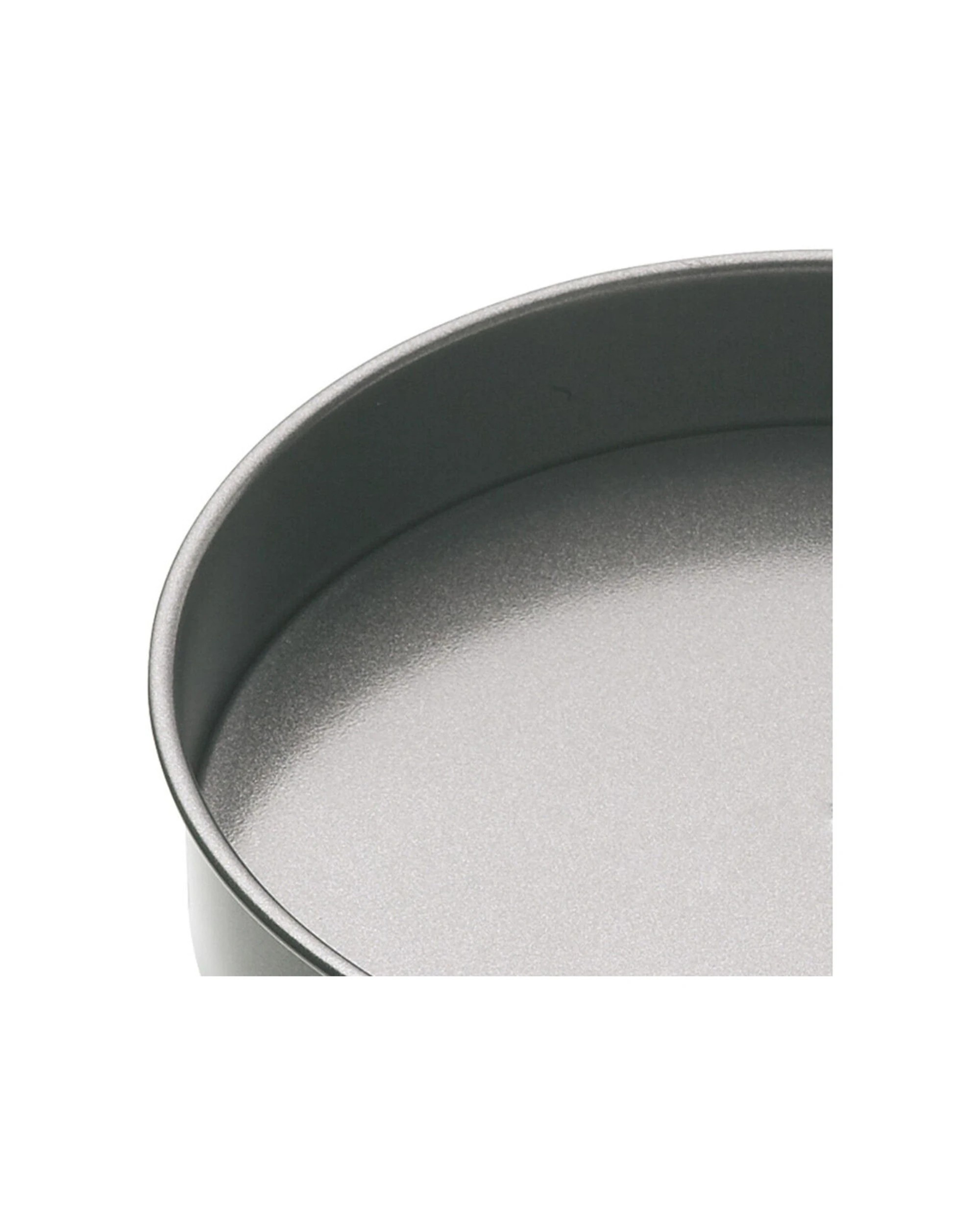 3 Mastercraft 20cm Heavy Loose Base Non-Stick Round 2PK - Black, 3 of 8