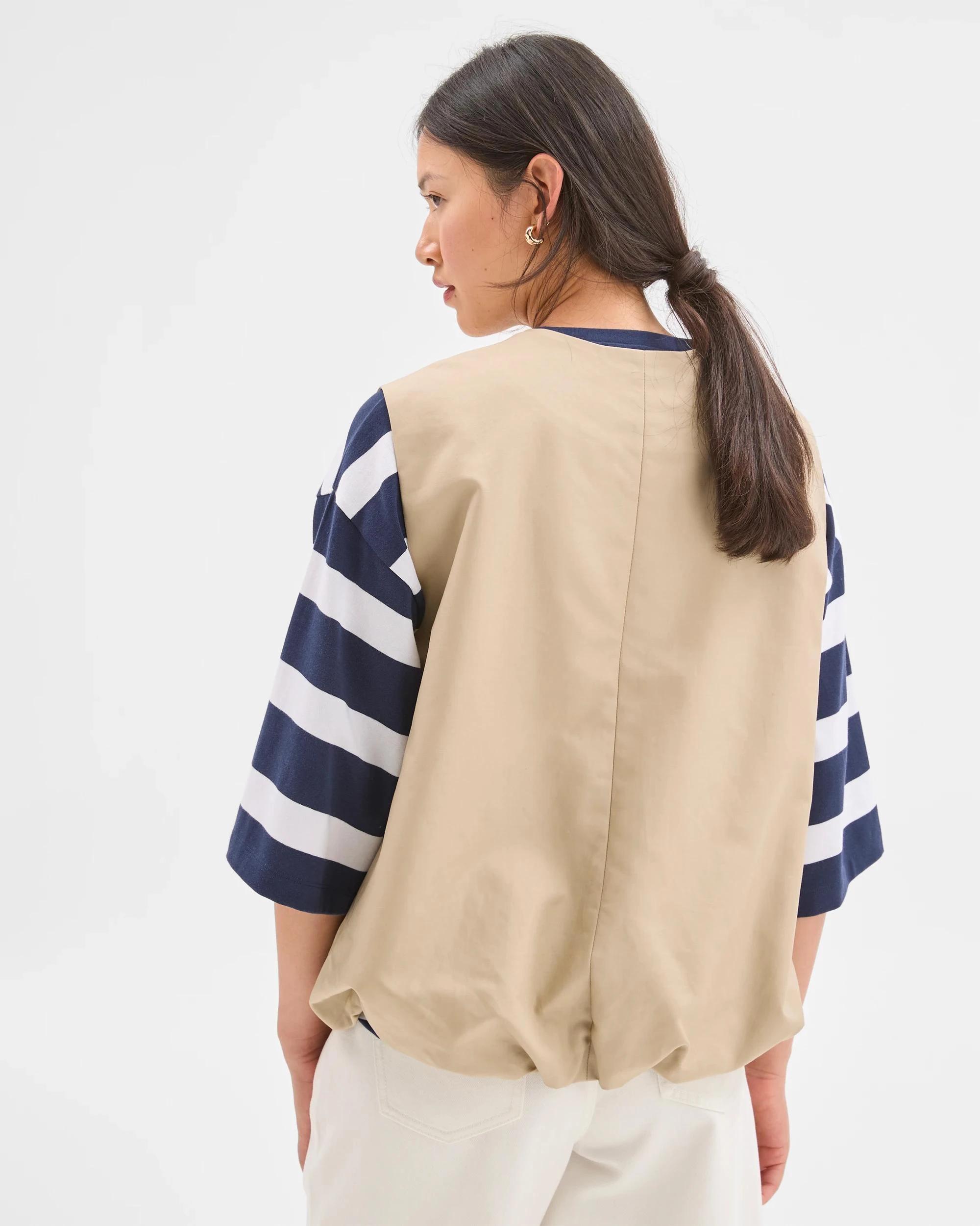 4 Target Woman Australian Cotton Sleeveless Shell Vest LATTE, 4 of 5