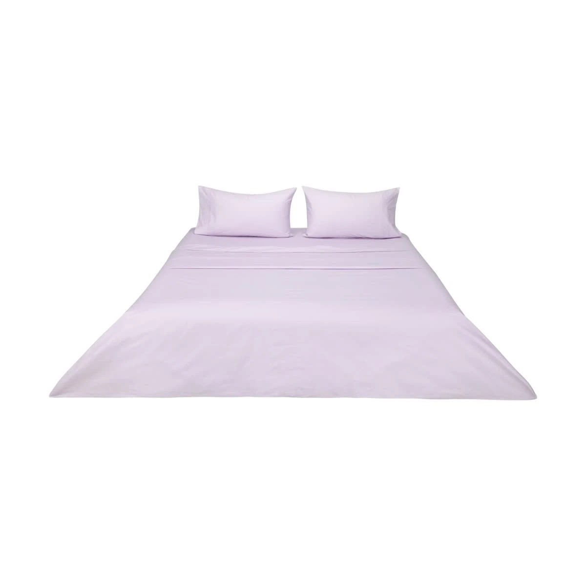 6 225 Thread Count Cotton Rich Sheet Set - King Bed, Lilac, 6 of 6
