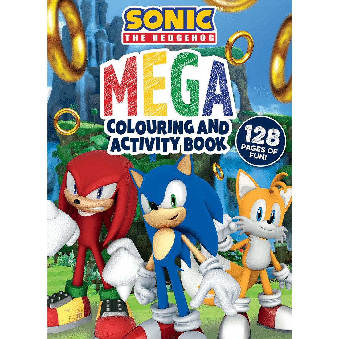 1 Sonic The Hedgehog Mega Colouring and Activity Book, 1 of 1