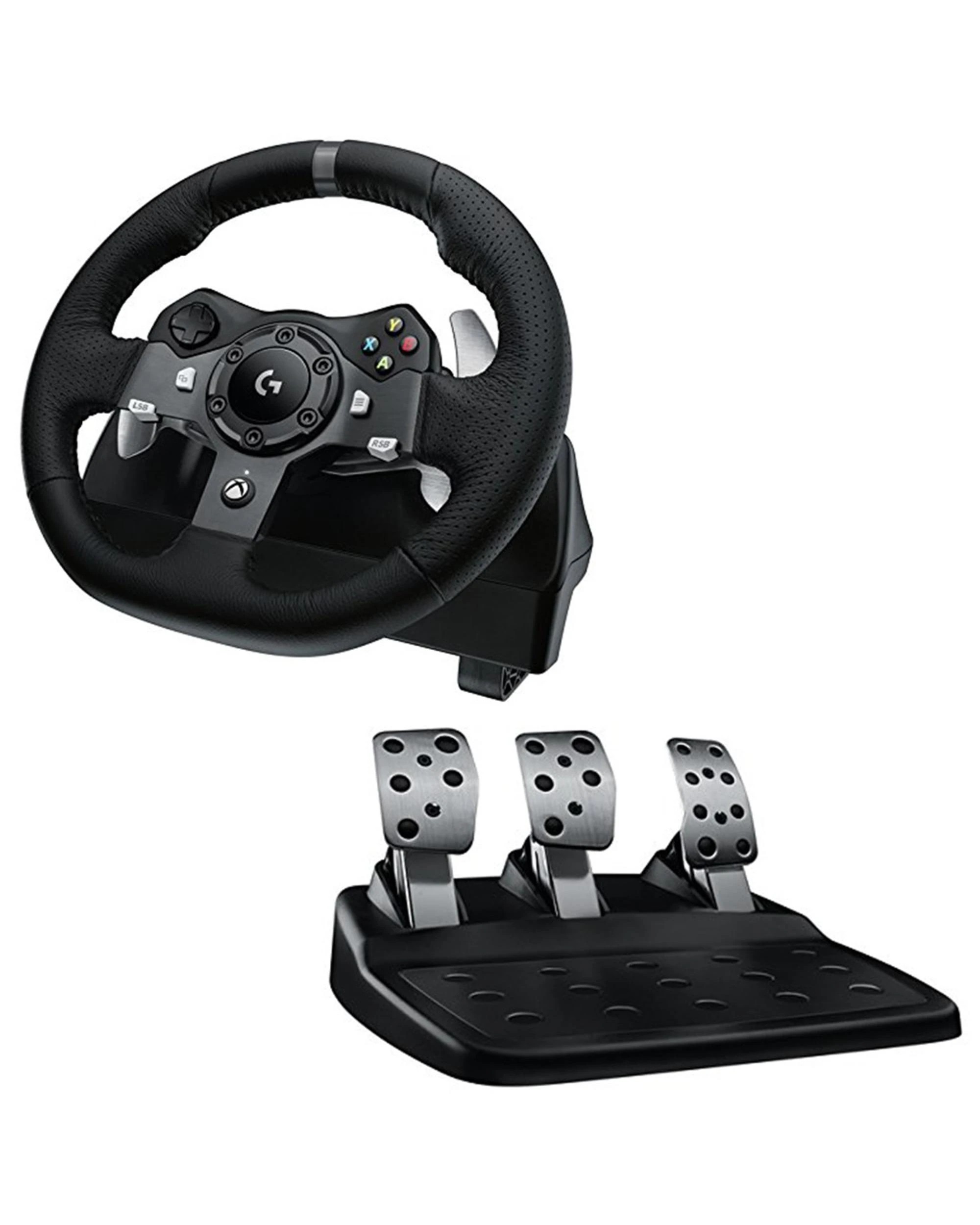 4 Logitech G G920 Driving Force Racing Wheel + Pedals and Shifter for Xbox Series X/S - Black, 4 of 8