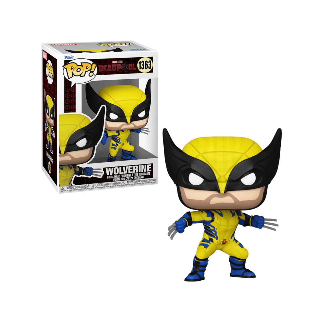 1 Funko Deadpool and Wolverine Wolverine Funko POP! Vinyl, 1 of 1