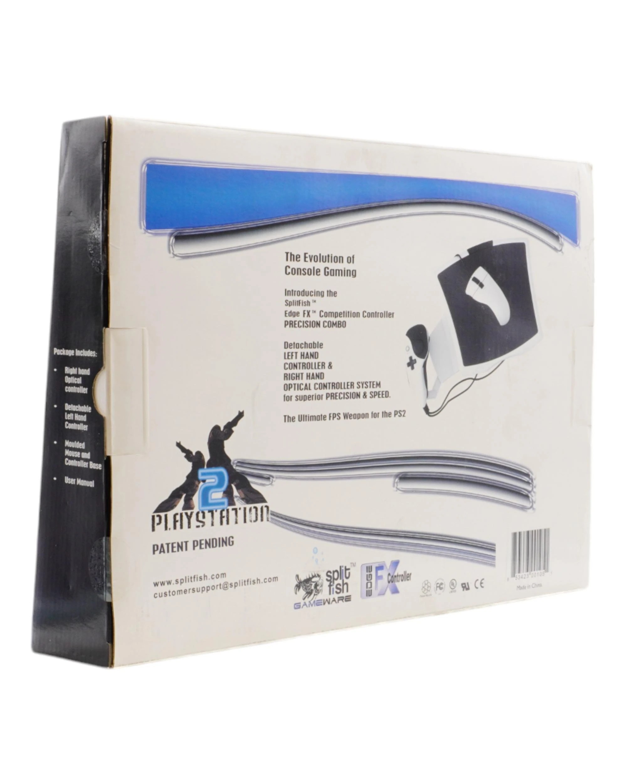 3 Splitfish Gameware Edge FX Controller For PlayStation 2, 3 of 5