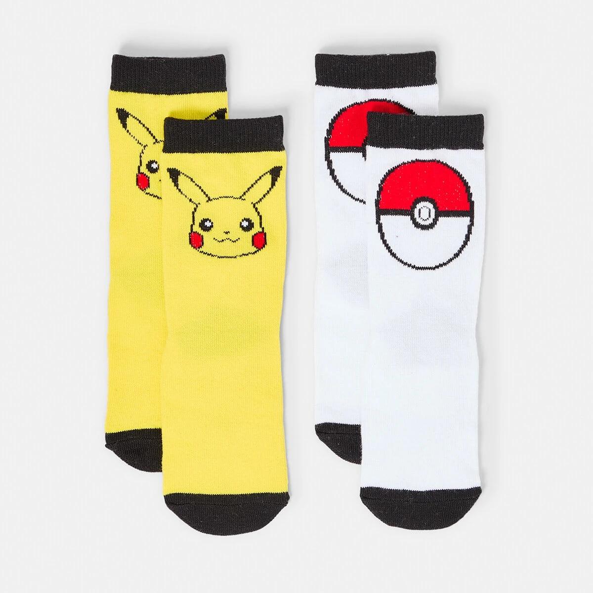 1 2 Pack Pokemon License Crew Socks Pokemon, 1 of 4