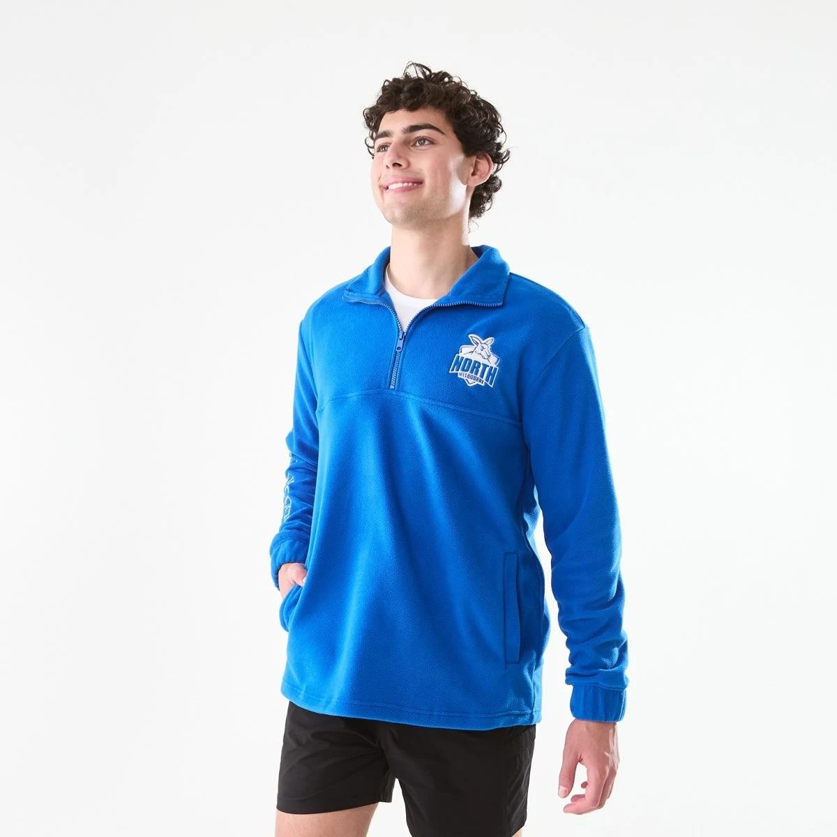 2 Official AFL Adult Polar Fleece Top Kangaroos, 2 of 8