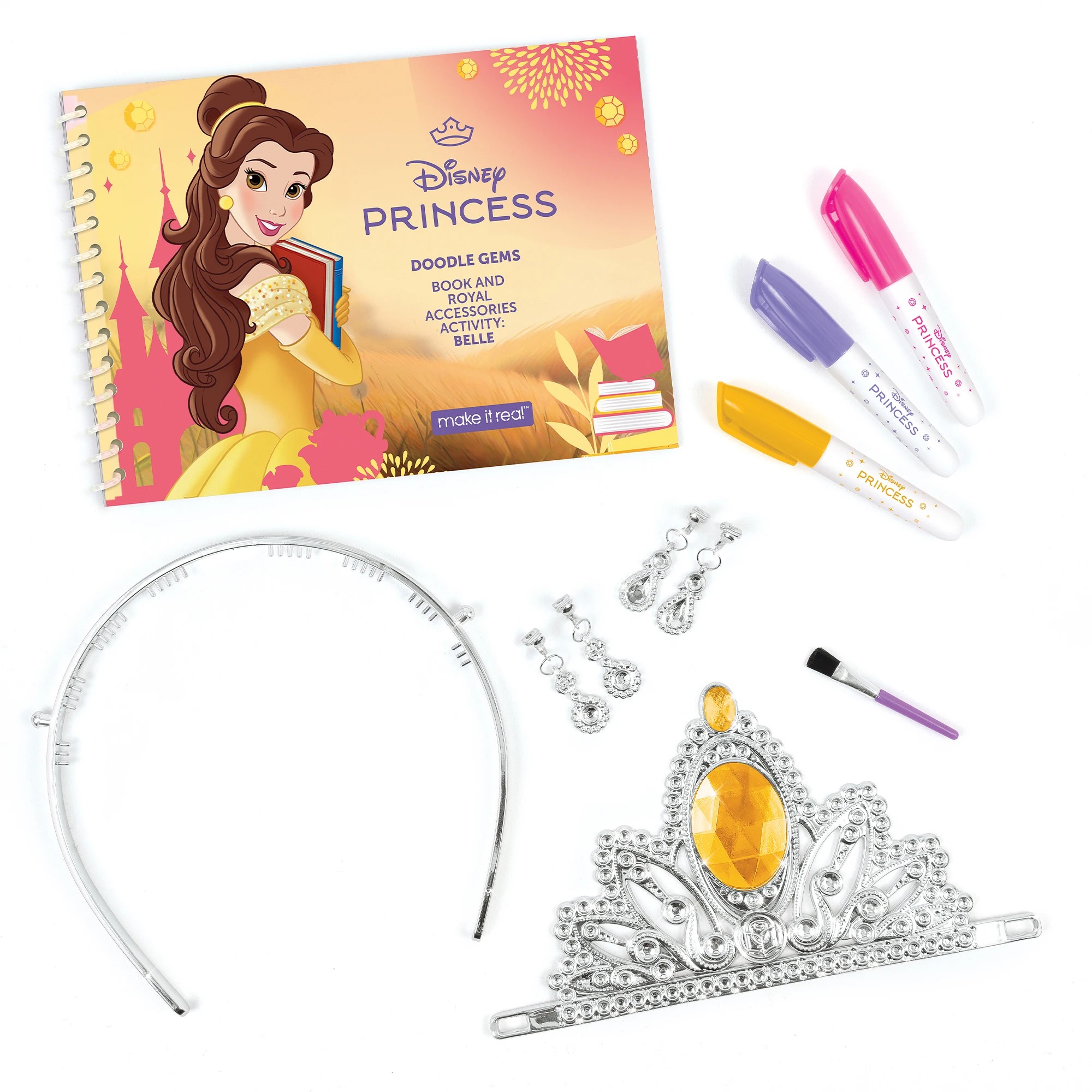 1 Make it Real Disney Princess Doodle Gems - Belle, 1 of 4