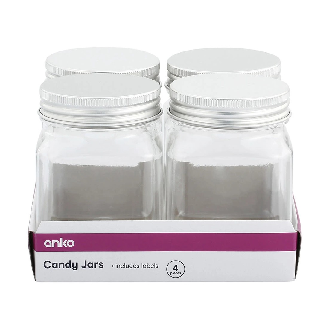 2 4 Pack Candy Jars, 2 of 2