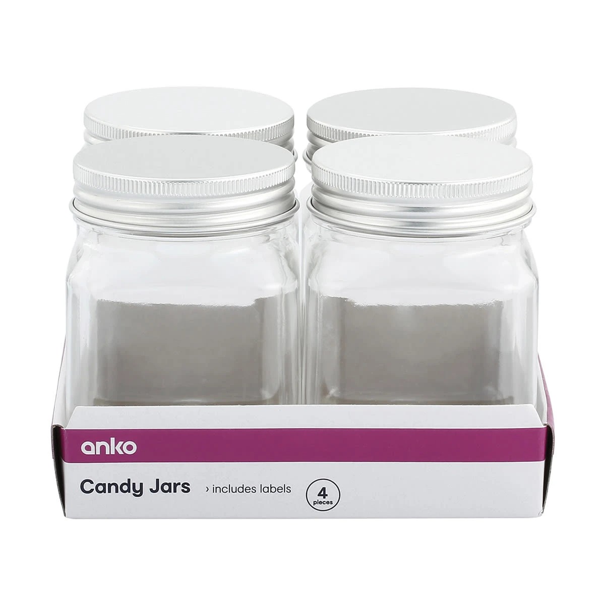 2 4 Pack Candy Jars, 2 of 2