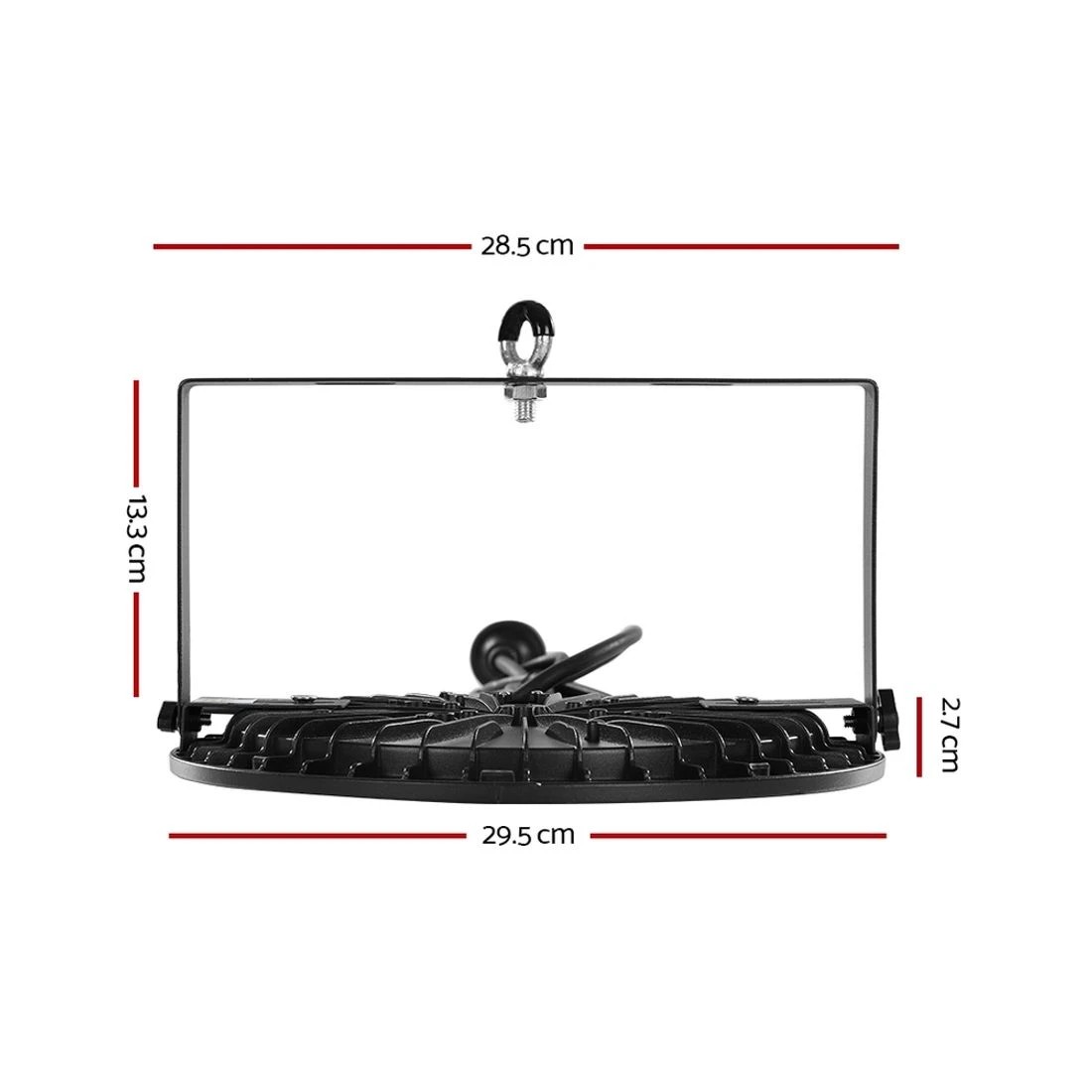2 Leier High Bay Light LED 150W Industrial Lamp Workshop Warehouse Factory Lights - Black, 2 of 5