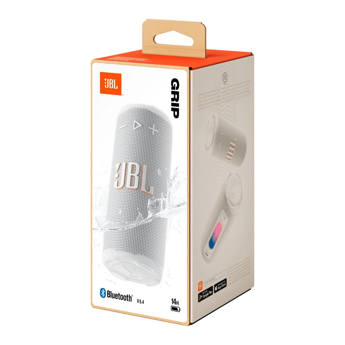 5 JBL Grip Portable Speaker White, 5 of 5