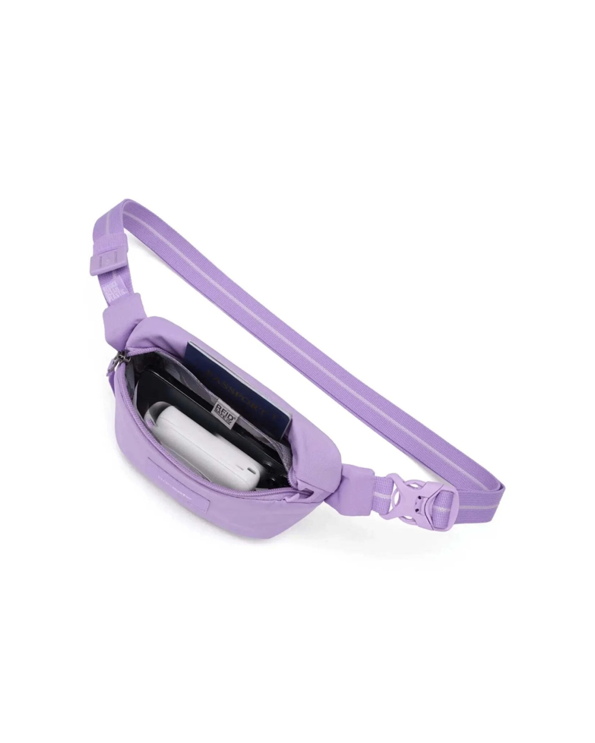 2 Pacsafe Go Anti-Theft RFID Blocking Slashguard Micro Sling Bag Secure Carry Lavender - Purple, 2 of 8