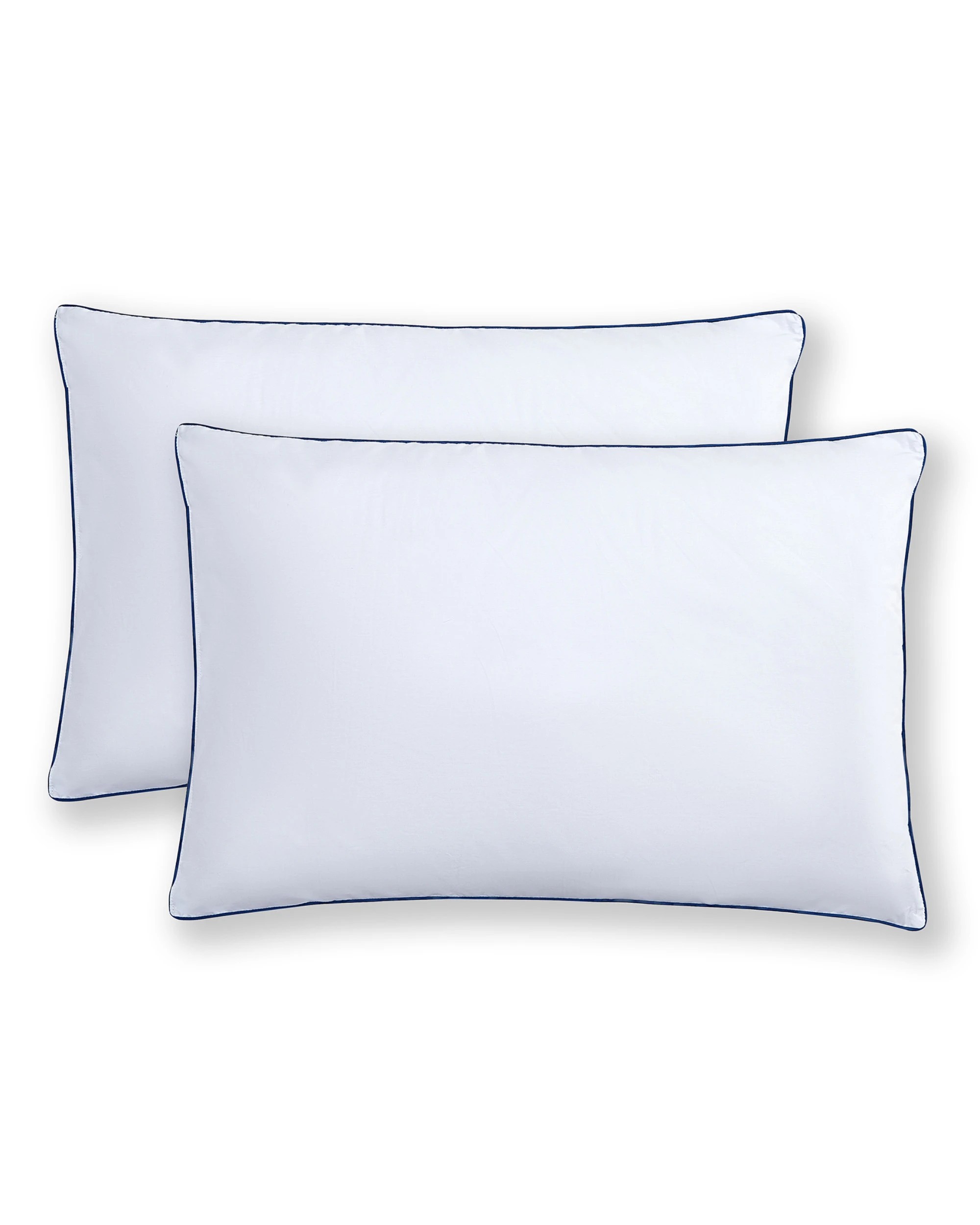 2 Dreamaker Sleep Form Low & Firm Profile Standard Pillow Twin Pack 48x73cm - White, 2 of 9