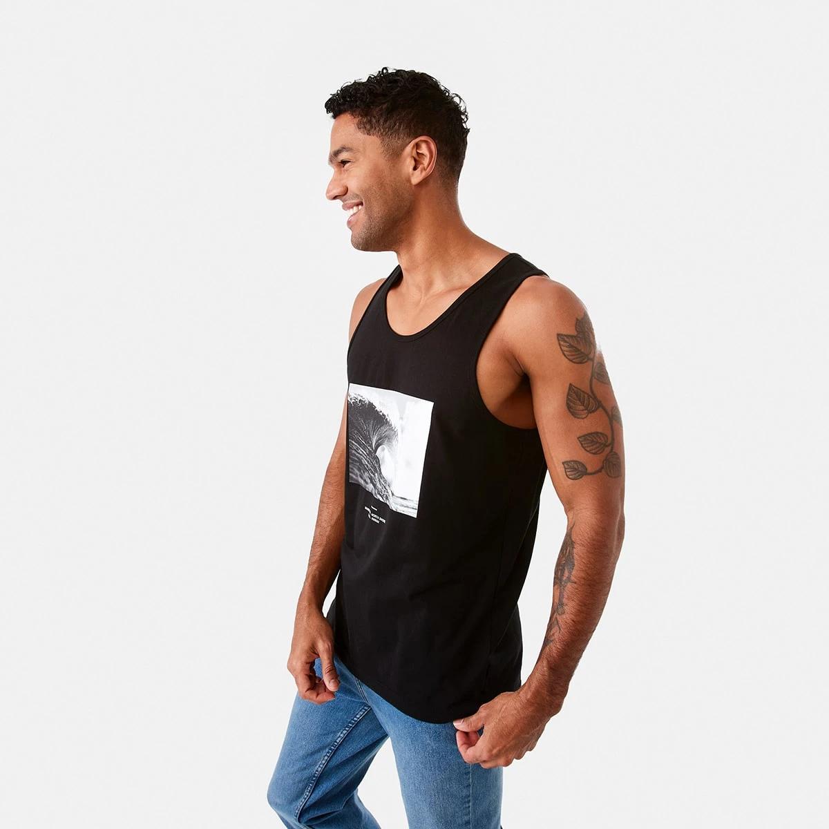 2 Printed Tank Black, 2 of 6