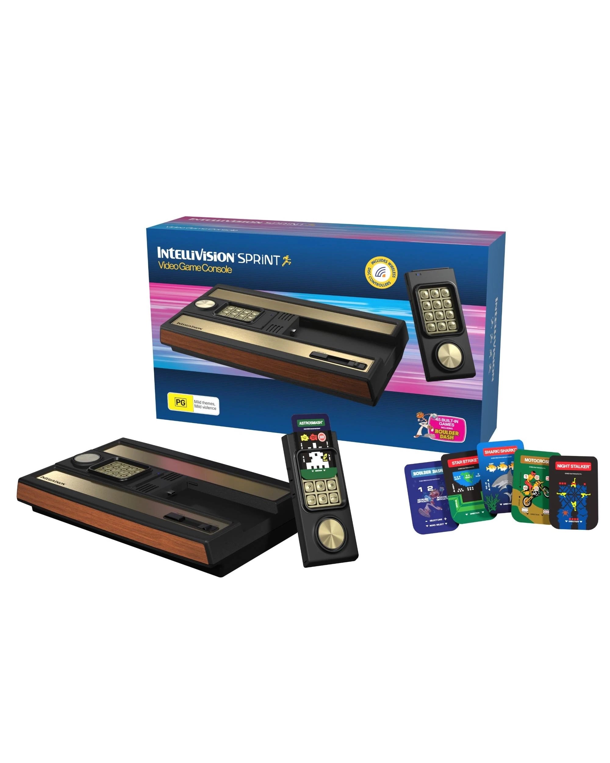 1 Intellivision Sprint Video Game Console, 1 of 9