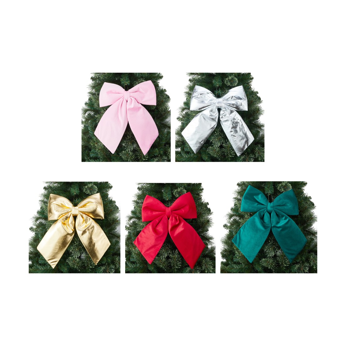 4 Large Hanging Bow - Assorted, 4 of 5