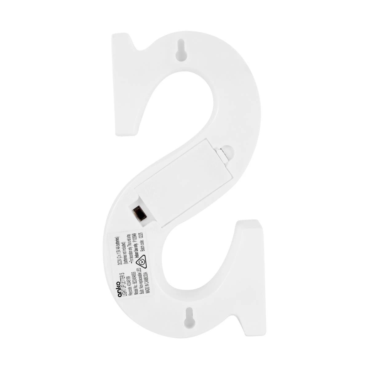 3 Light Up Letter - S, 3 of 5