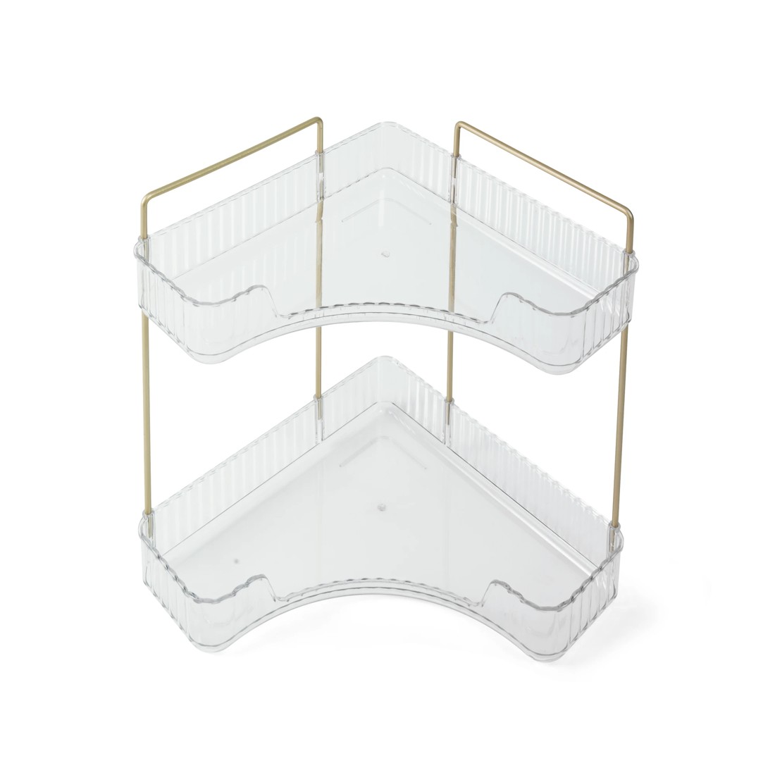 5 2 Tier Corner Bathroom Organiser, 5 of 8