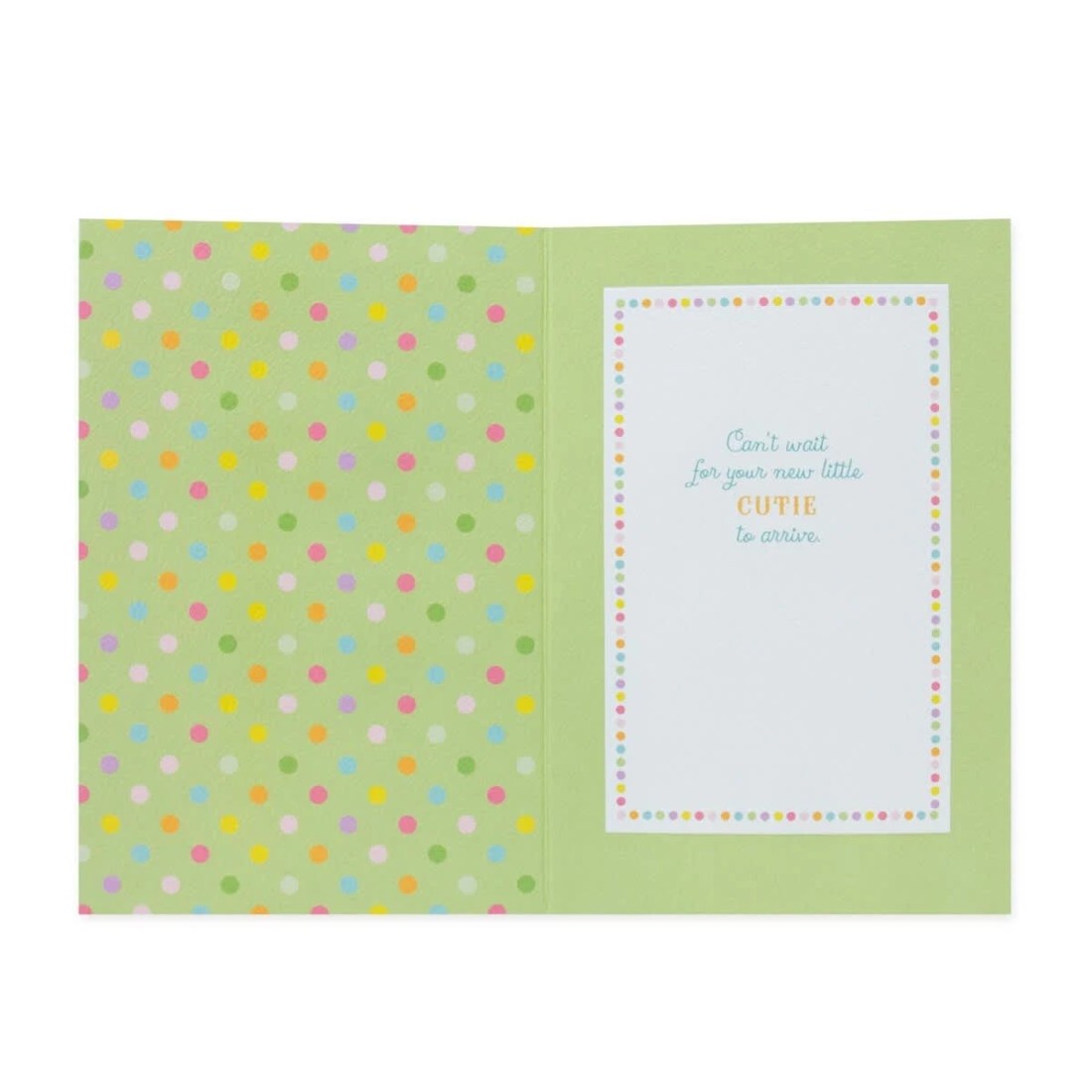 2 Connections from Hallmark Baby Shower Card - B for Baby, 2 of 3