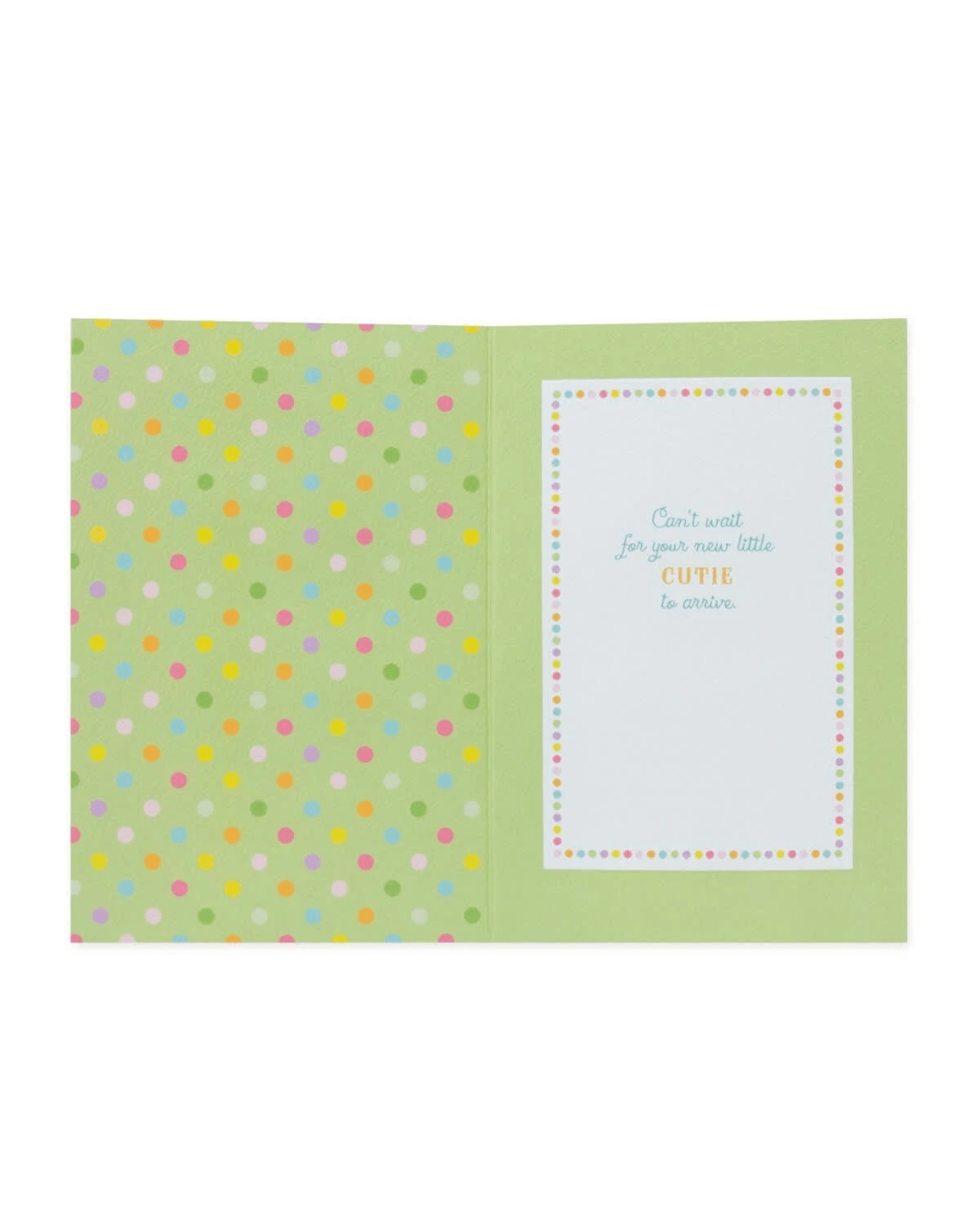 2 Connections from Hallmark Baby Shower Card - B for Baby, 2 of 3