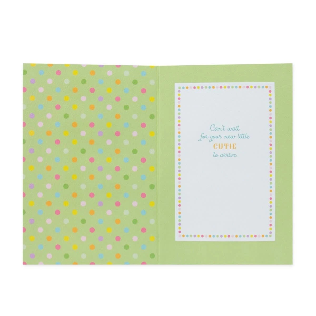 2 Connections from Hallmark Baby Shower Card - B for Baby, 2 of 3