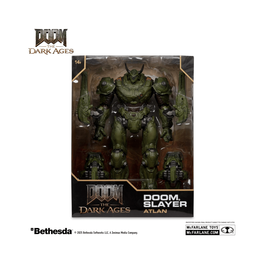 6 McFarlane Toys Doom The Dark Ages Doom Slayer Atlan 12 inch Action Figure, 6 of 8