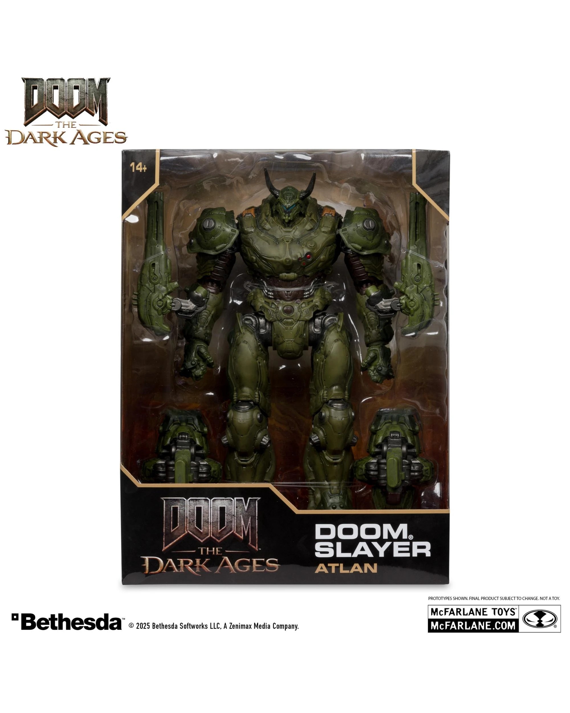 6 Doom The Dark Ages Doom Slayer Atlan 12 inch Action Figure, 6 of 8