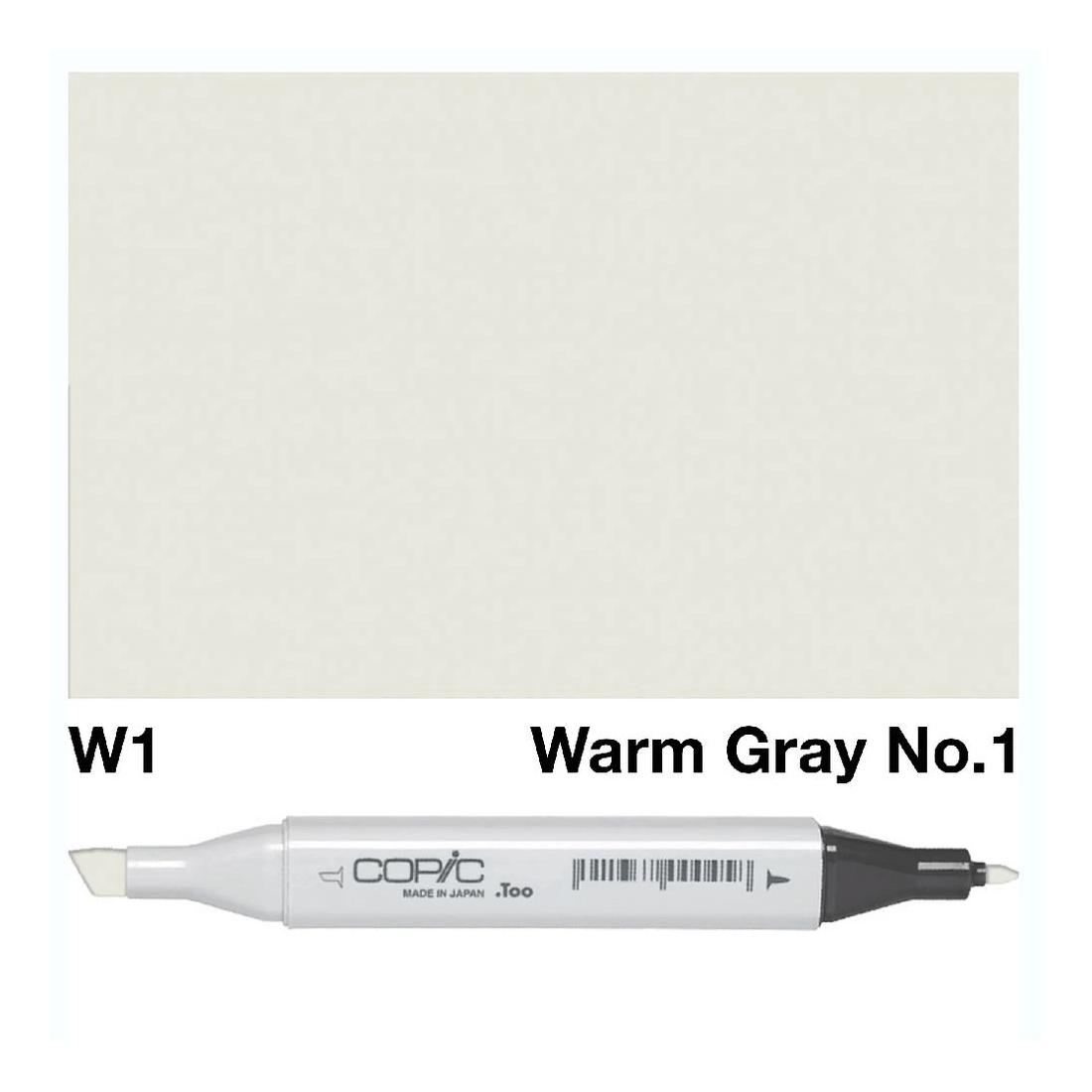 3 Copic Classic Original Dual Nib Marker W1 Warm Gray No.1, 3 of 3