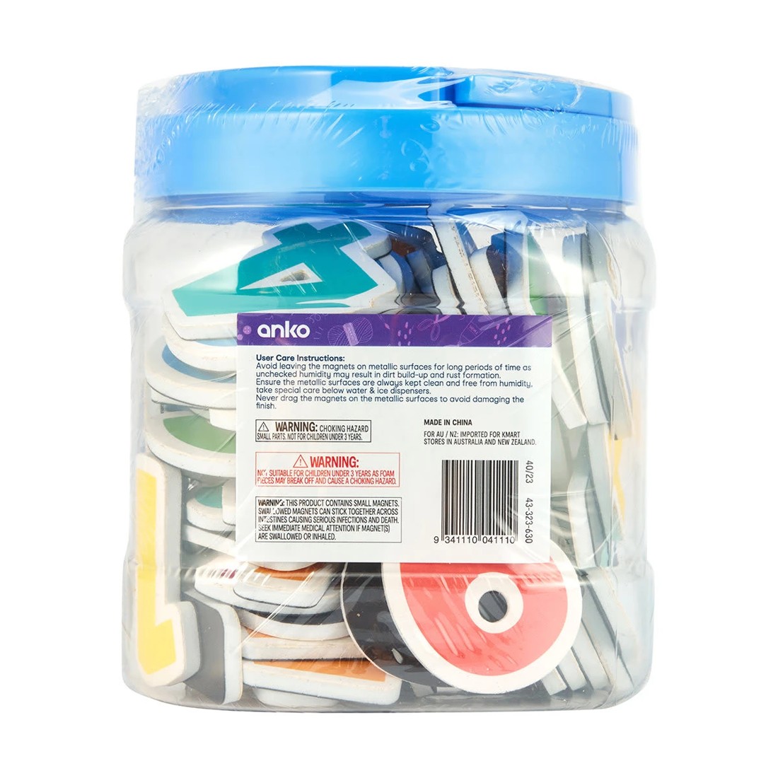 10 78 Piece Mega Magnetic Numbers Tub, 10 of 10