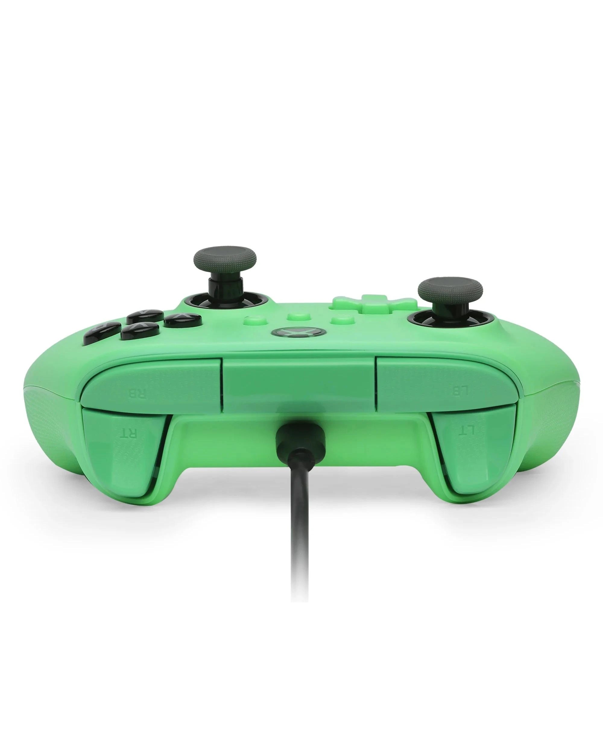 6 PowerA Advantage Plus Wired Controller for Xbox Series X|S - Green Meadow - Green, 6 of 10