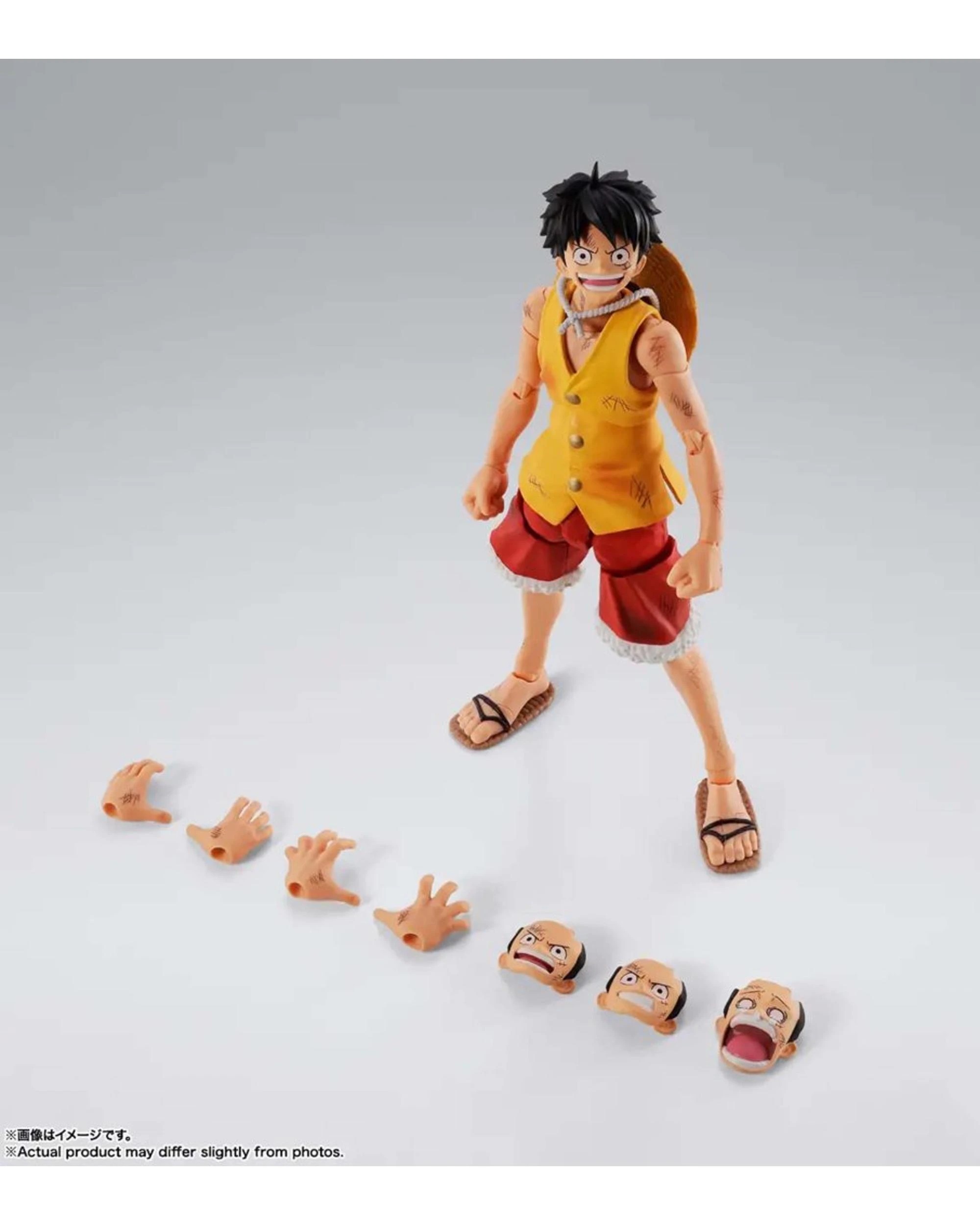 9 Bandai Tamashii Nations S.H.Figuarts One Piece Monkey D Luffy Summit War of Marineford, 9 of 9