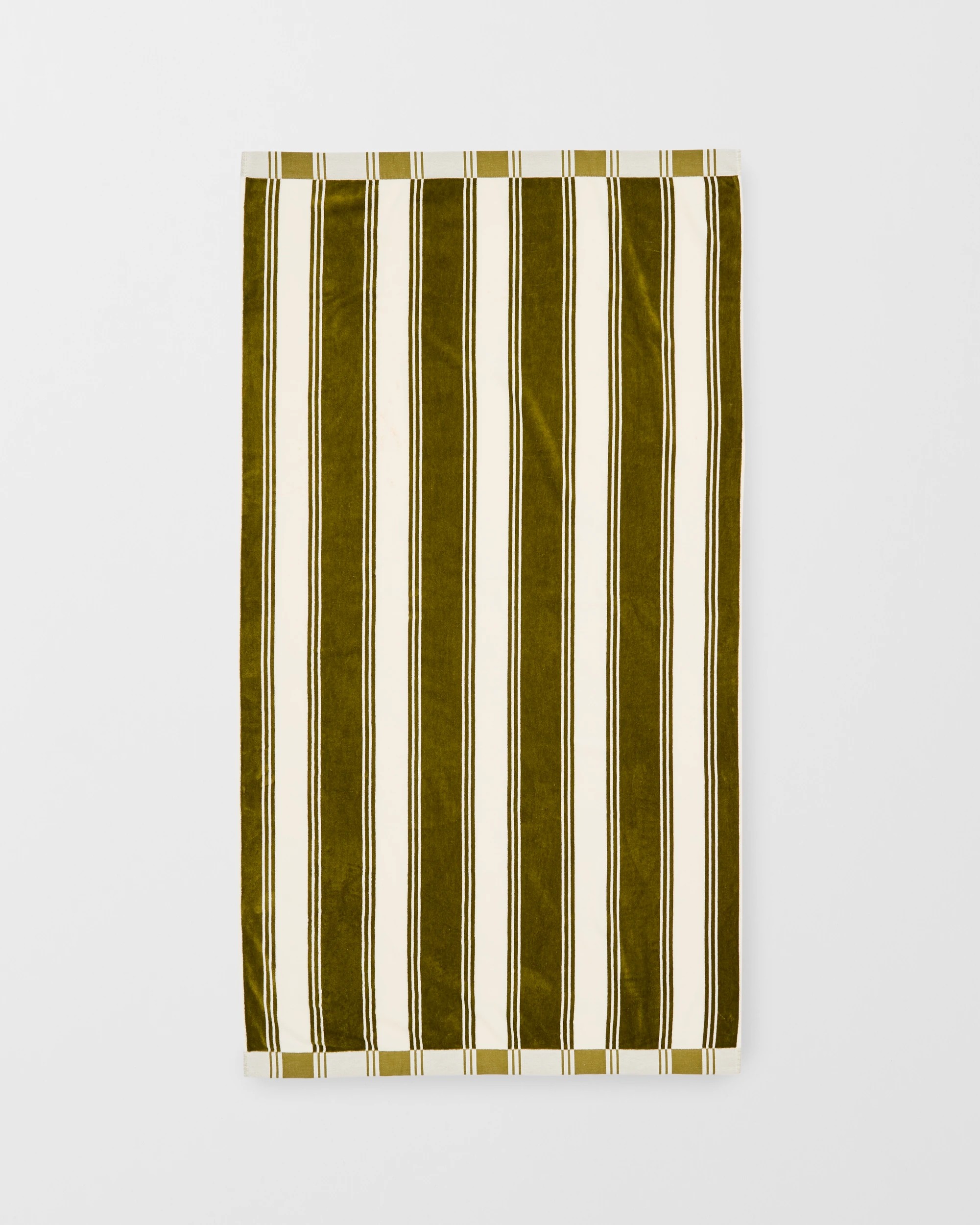 1 Target Byron Stripe Australian Cotton Adult Beach Towel - Green, 1 of 2