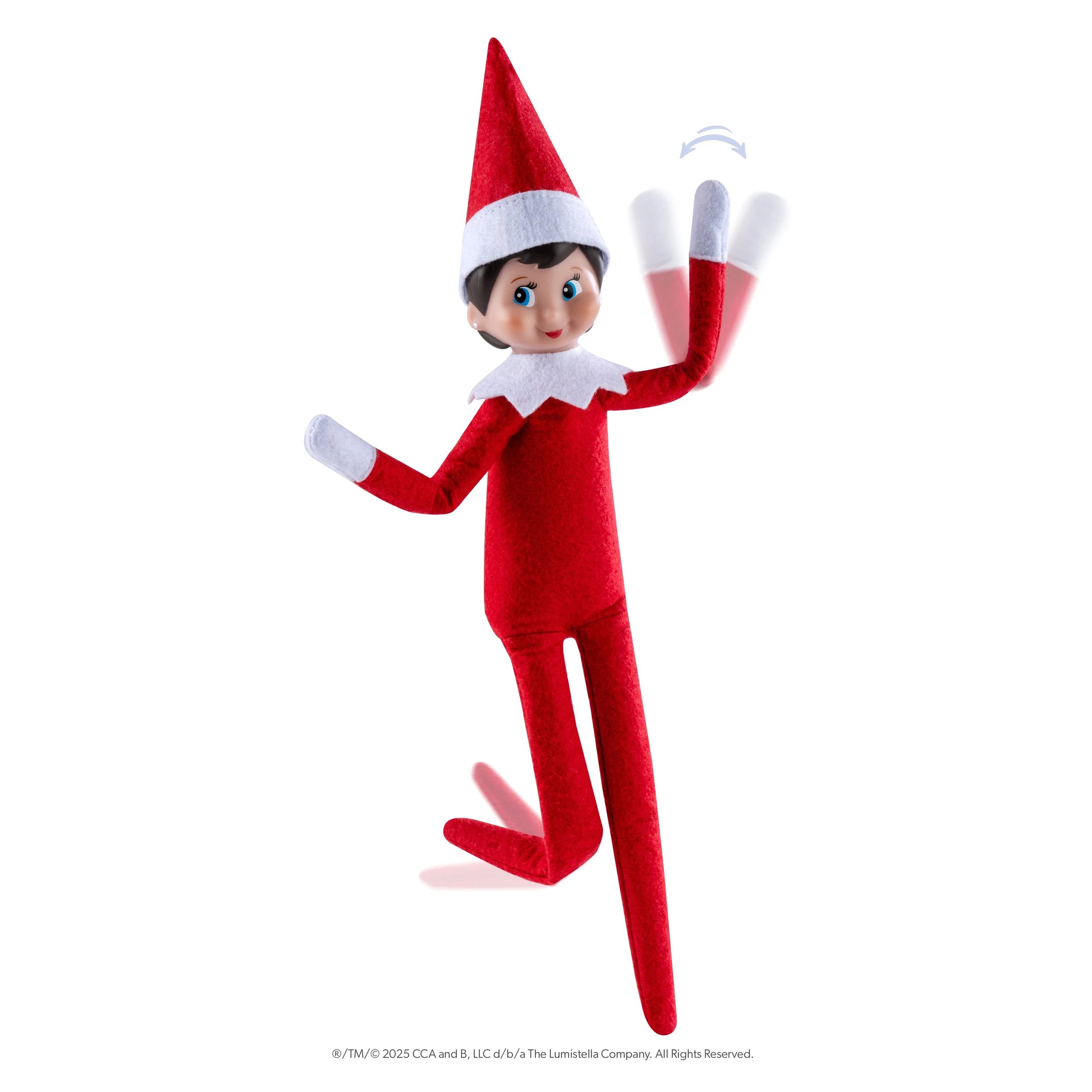 6 Santaverse The Elf on the Shelf: A Christmas Tradition Girl with Extra Posing Power by Carol V. Aebersold and Chanda A. Bell - Book, 6 of 6