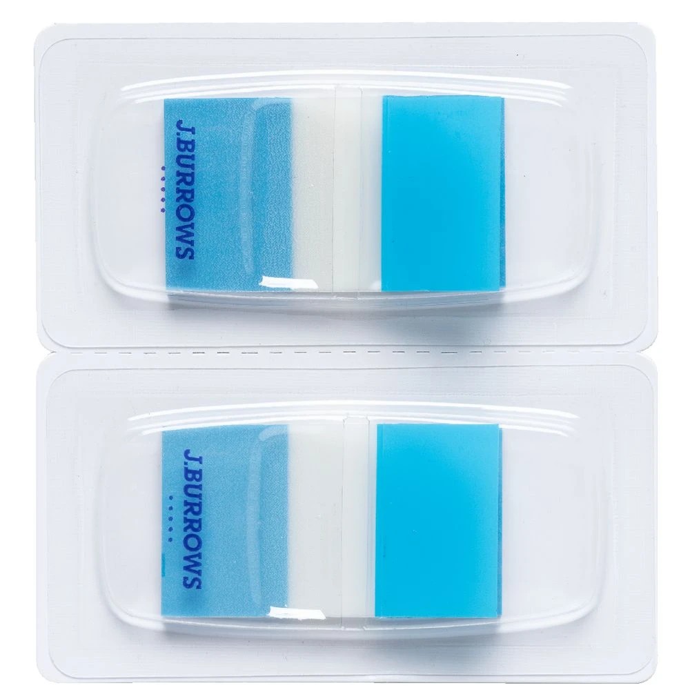 2 J.Burrows Flags 25x44mm Blue 2 Pack, 2 of 4