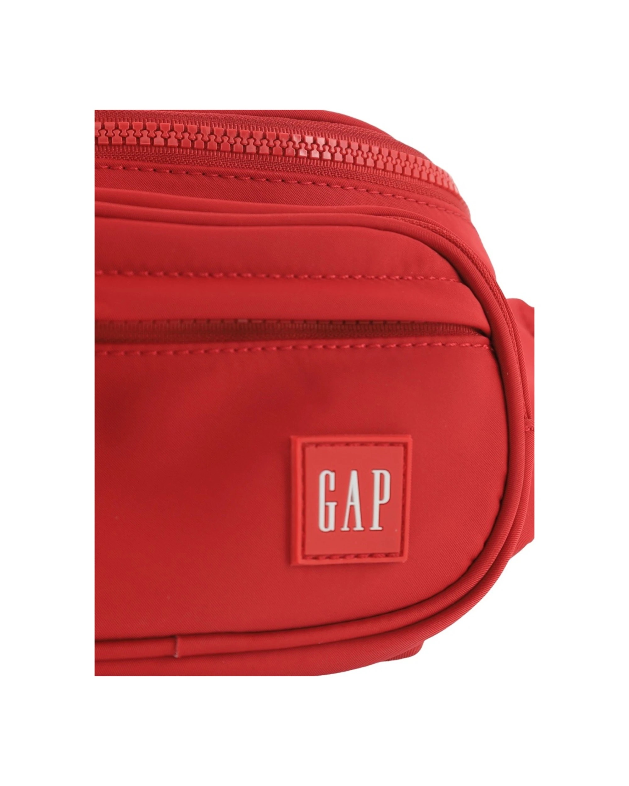 5 GAP Unisex Travel Nylon Crossbody Sling/Waist Bum Bag/Belt Pack 38x15cm - Red, 5 of 6