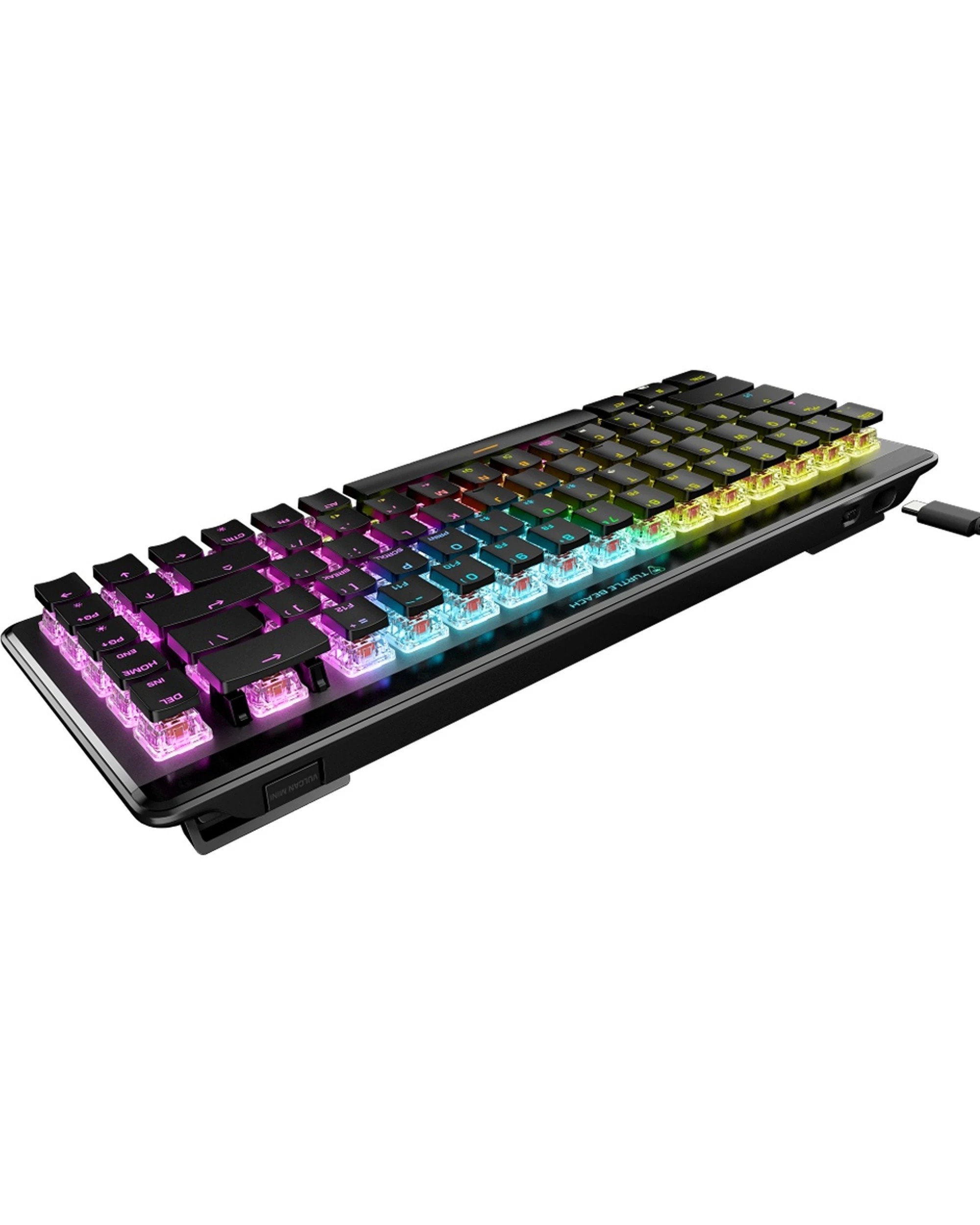 4 Turtle Beach Vulcan II Mini Air Wireless Bluetooth RGB Gaming Keyboard For PC - Multi, 4 of 7